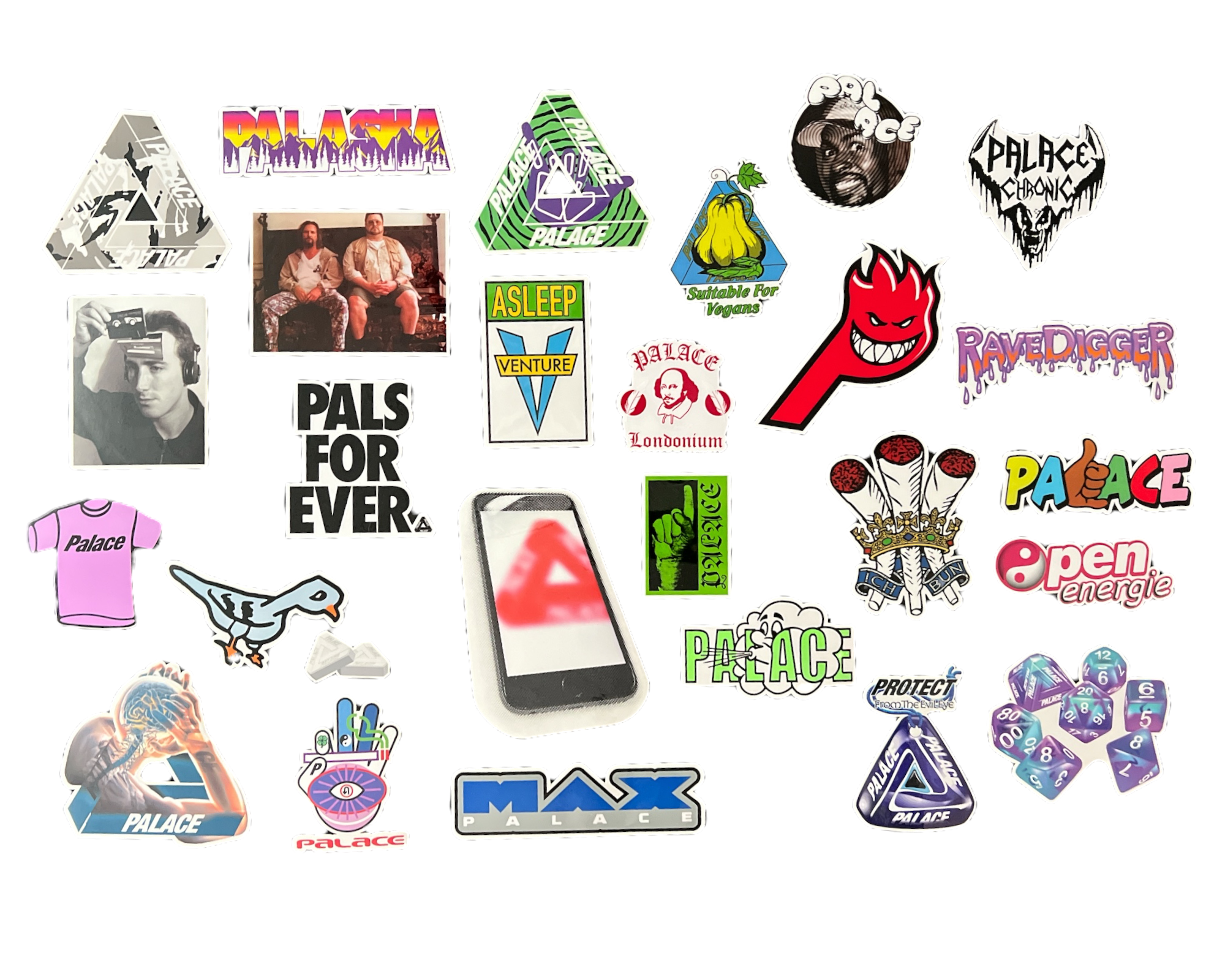 Palace Skateboards Stickers 2020