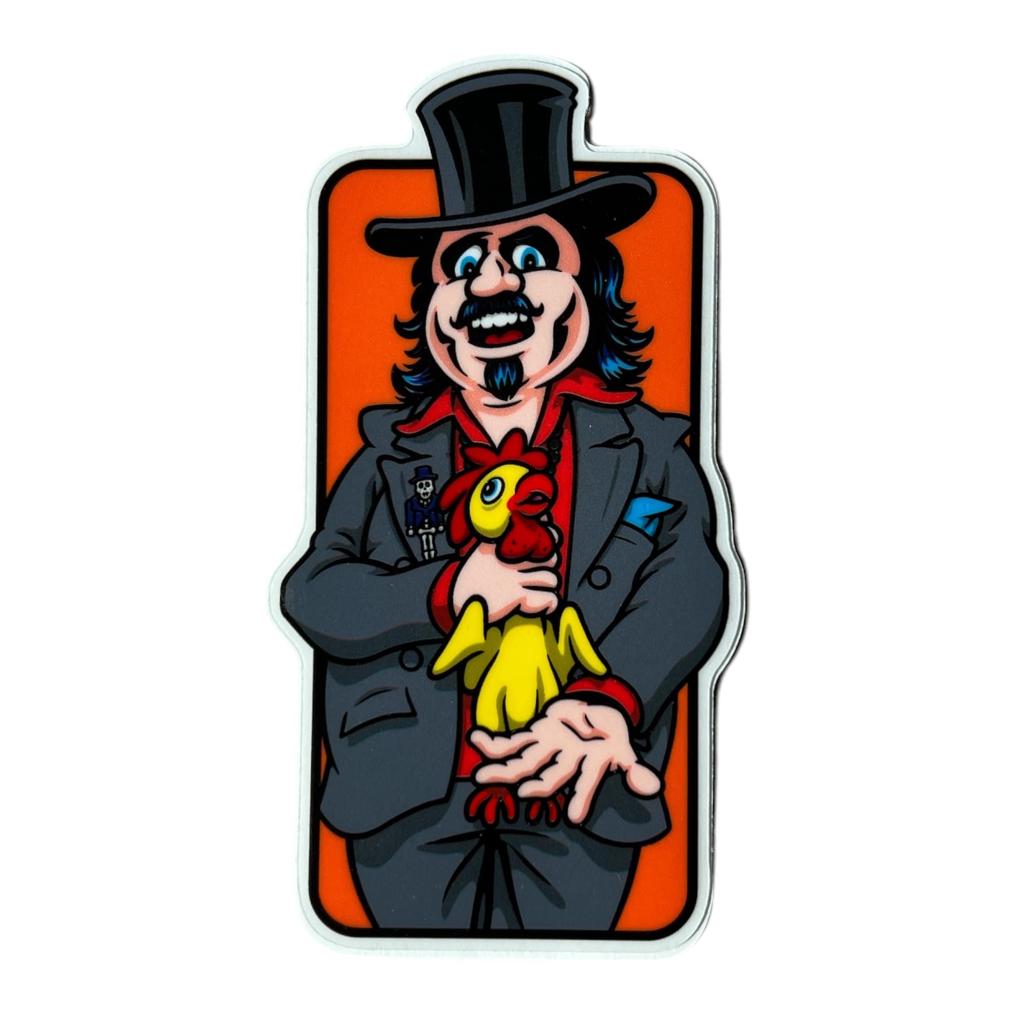 Strangelove Skateboards Magician Sticker