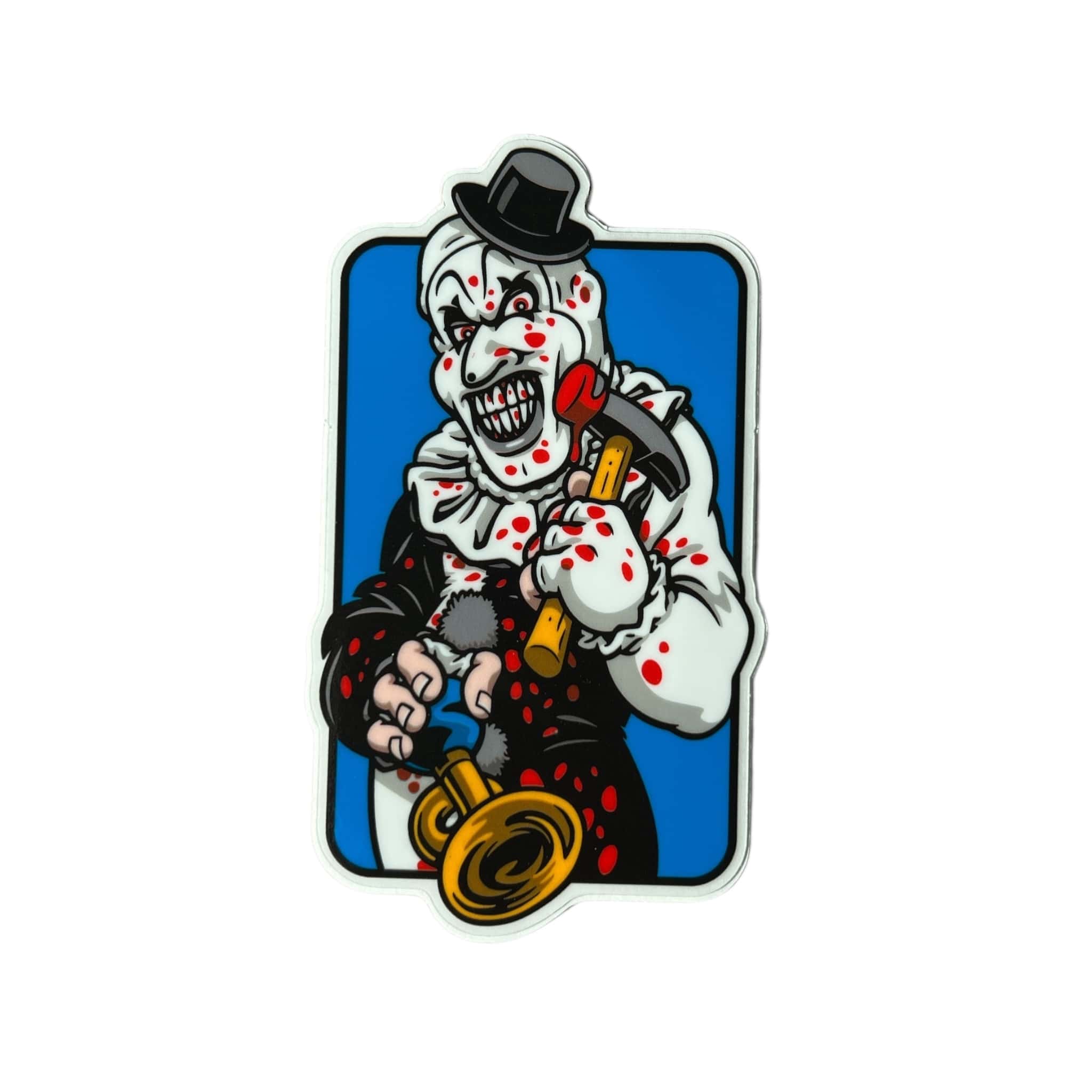 Strangelove Skateboards Evil Clown Sticker