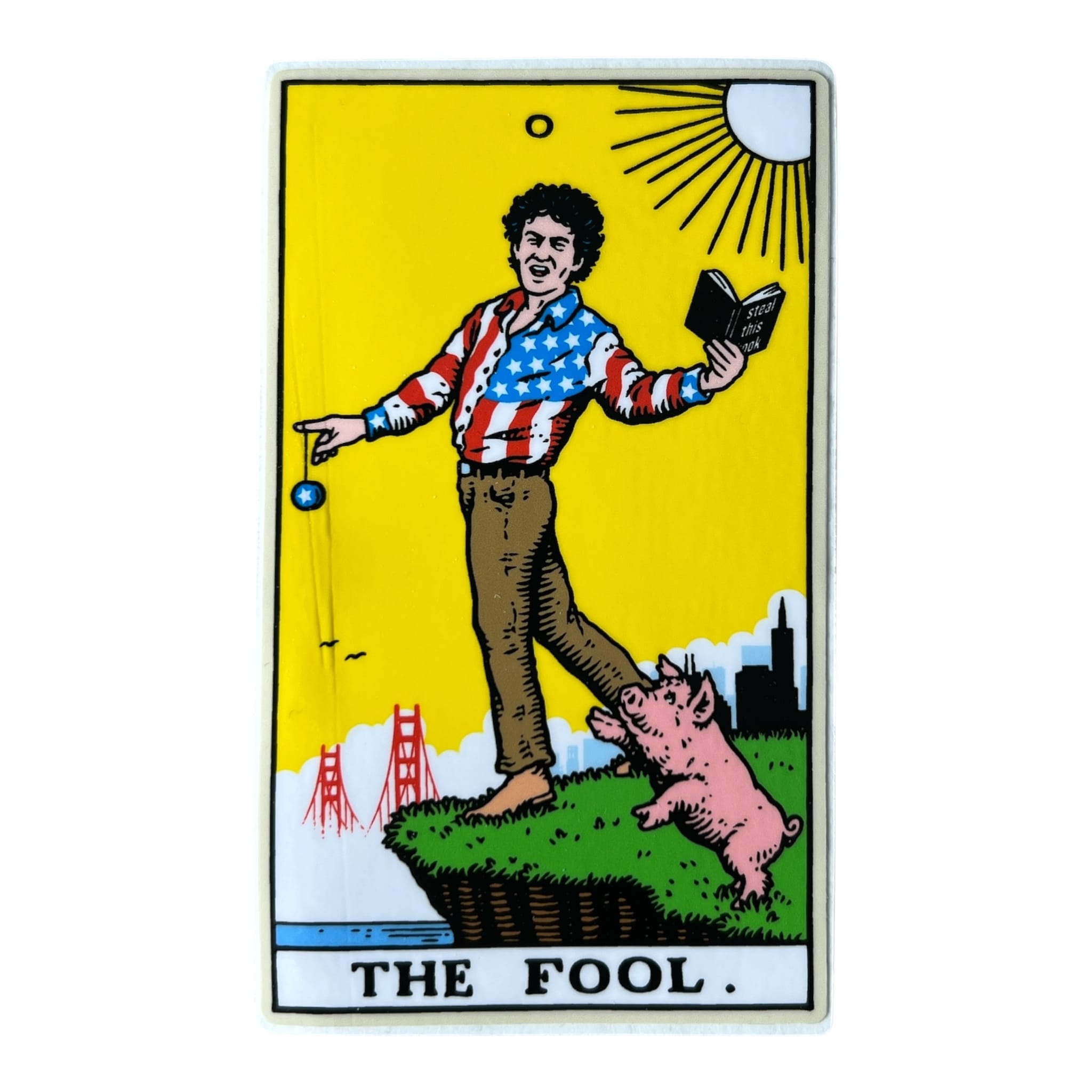Strangelove Skateboards Tarot The Fool Sticker