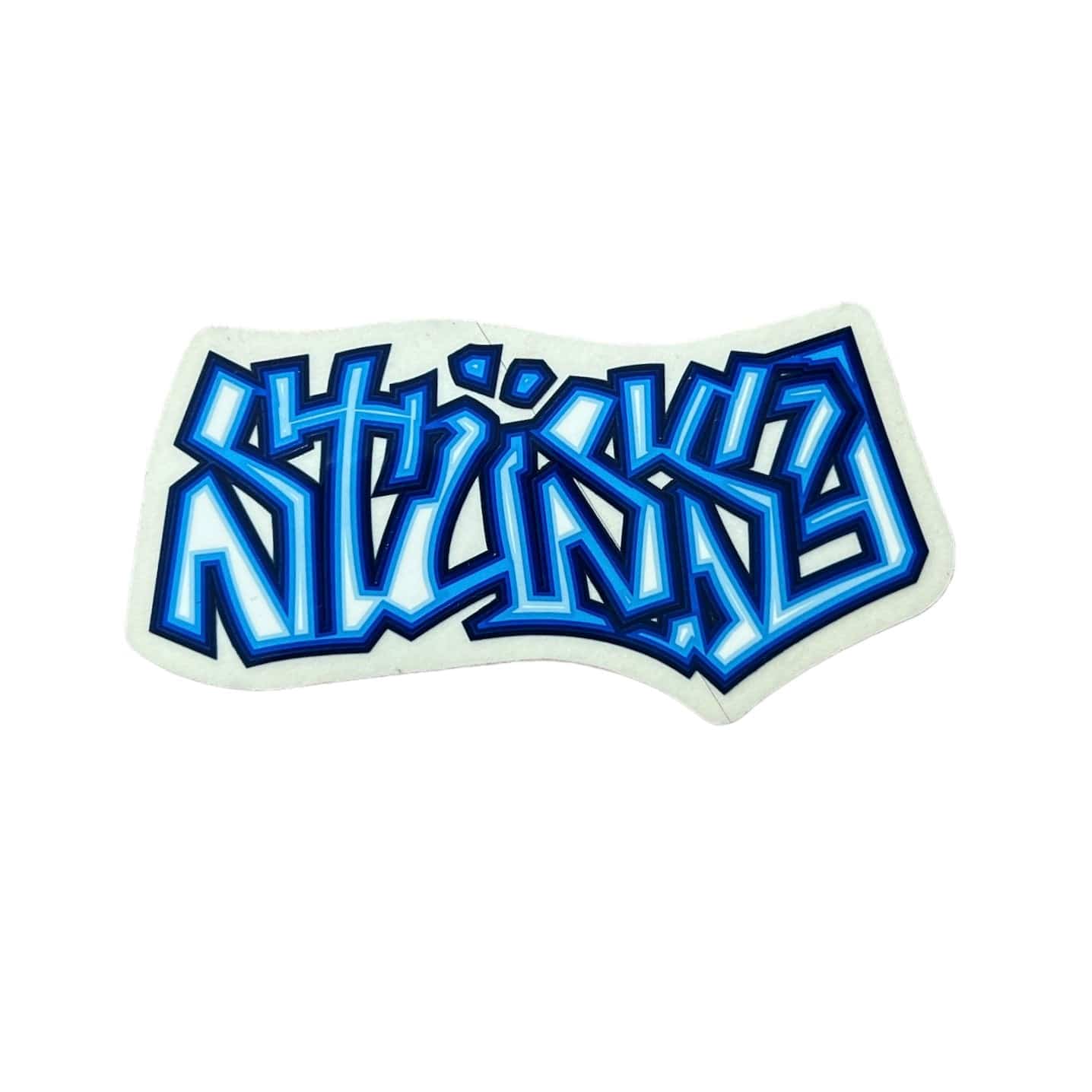 Stussy Stickers Tag Sticker Blue