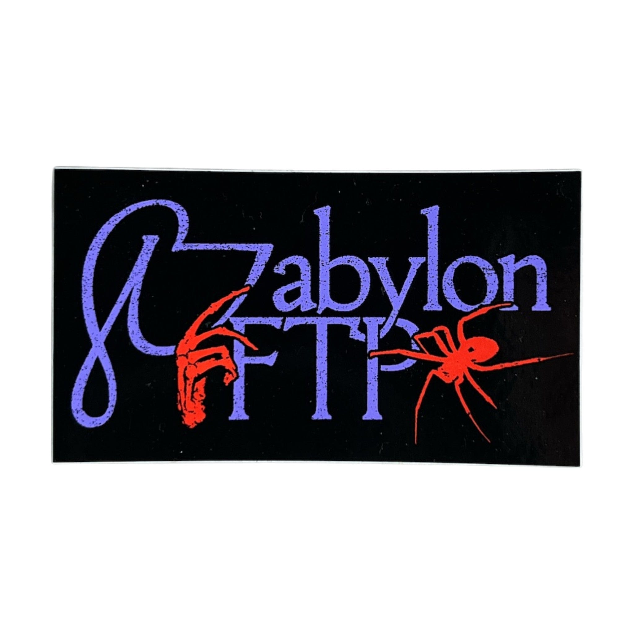 FTP x Babylon Spider Sticker