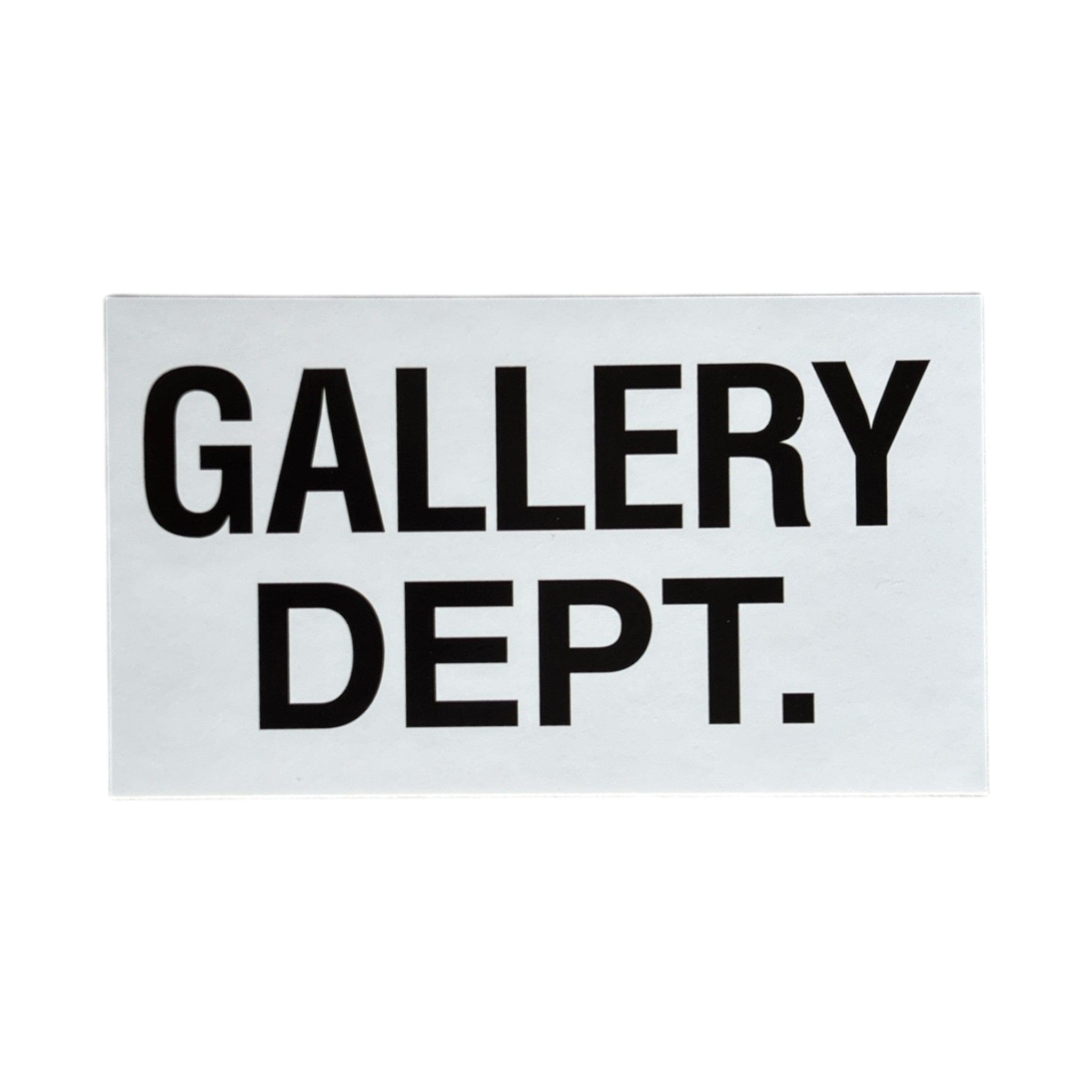 Gallery Dept. Sticker