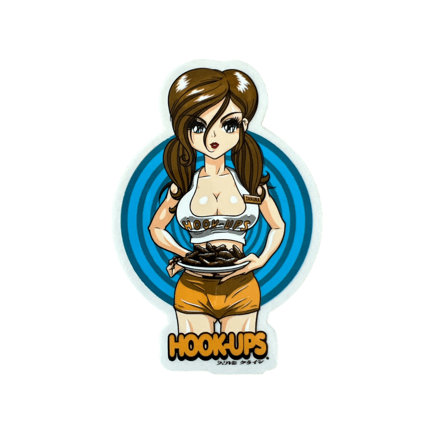 Hook-Ups Poltergeist Babe Sticker