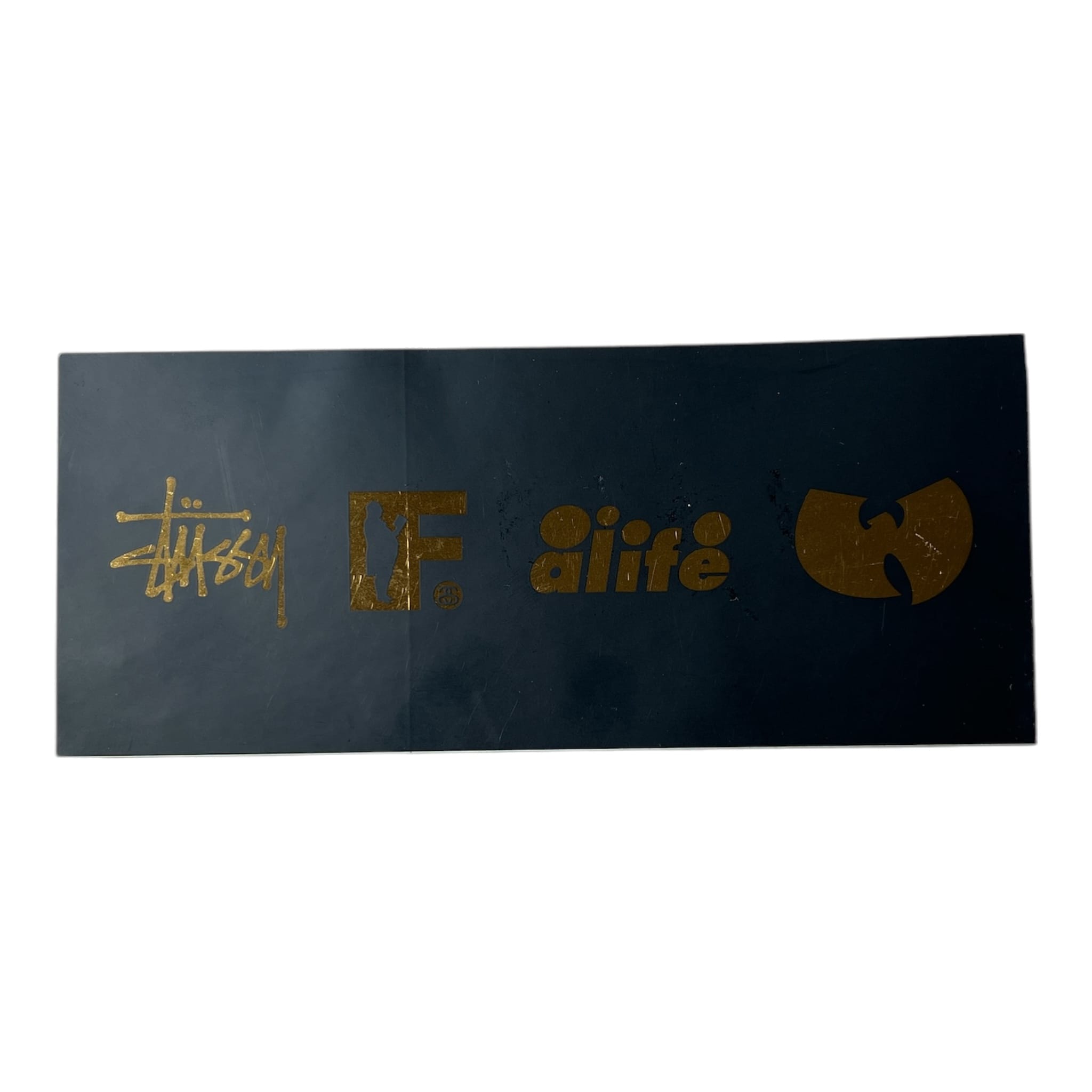 Stussy x ALIFE x Frank151 x Wu Tang Clan Collab Black Sticker