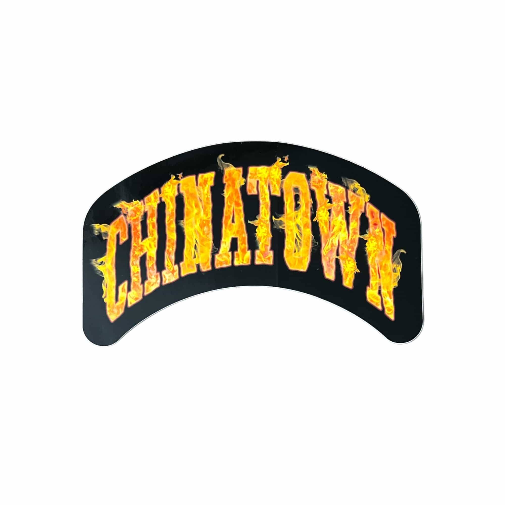 Chinatown Market Flames Sticker