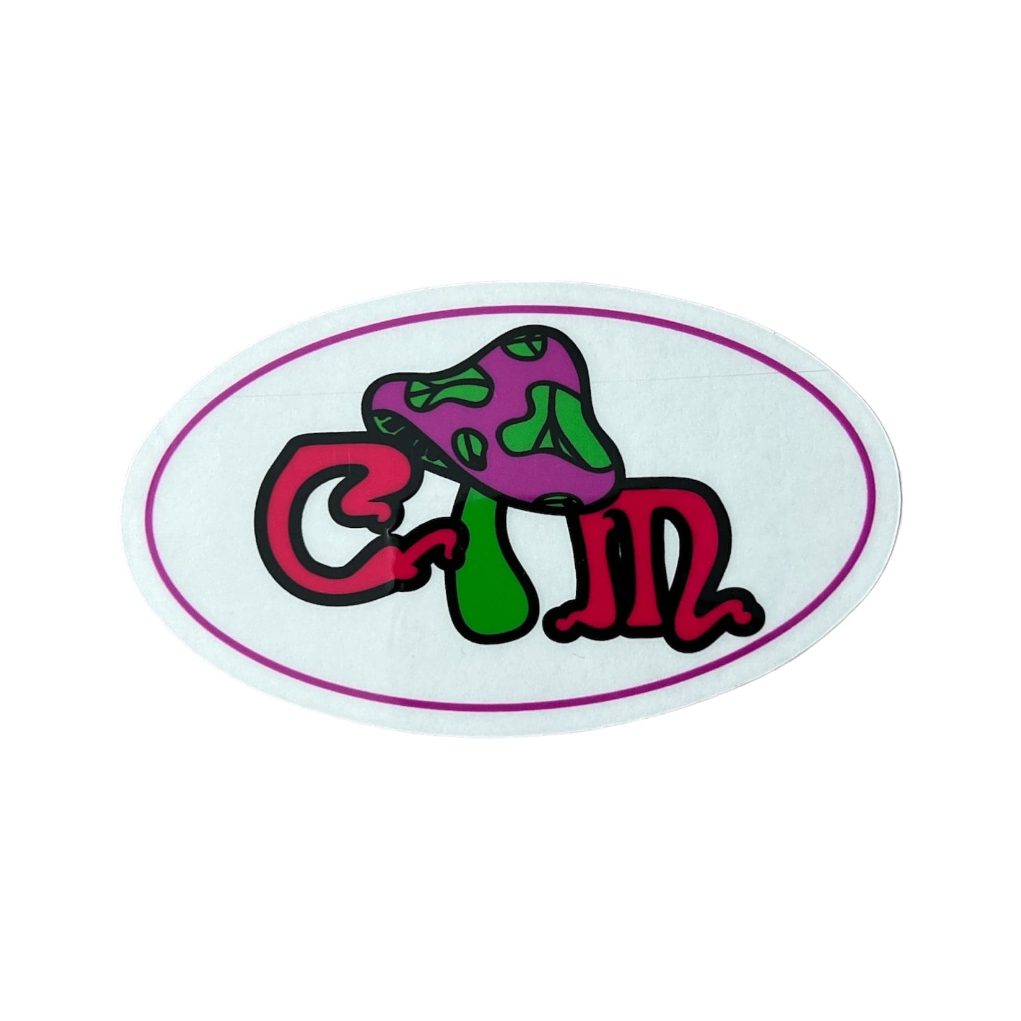 Chinatown Market Mushroom Logo Sticker