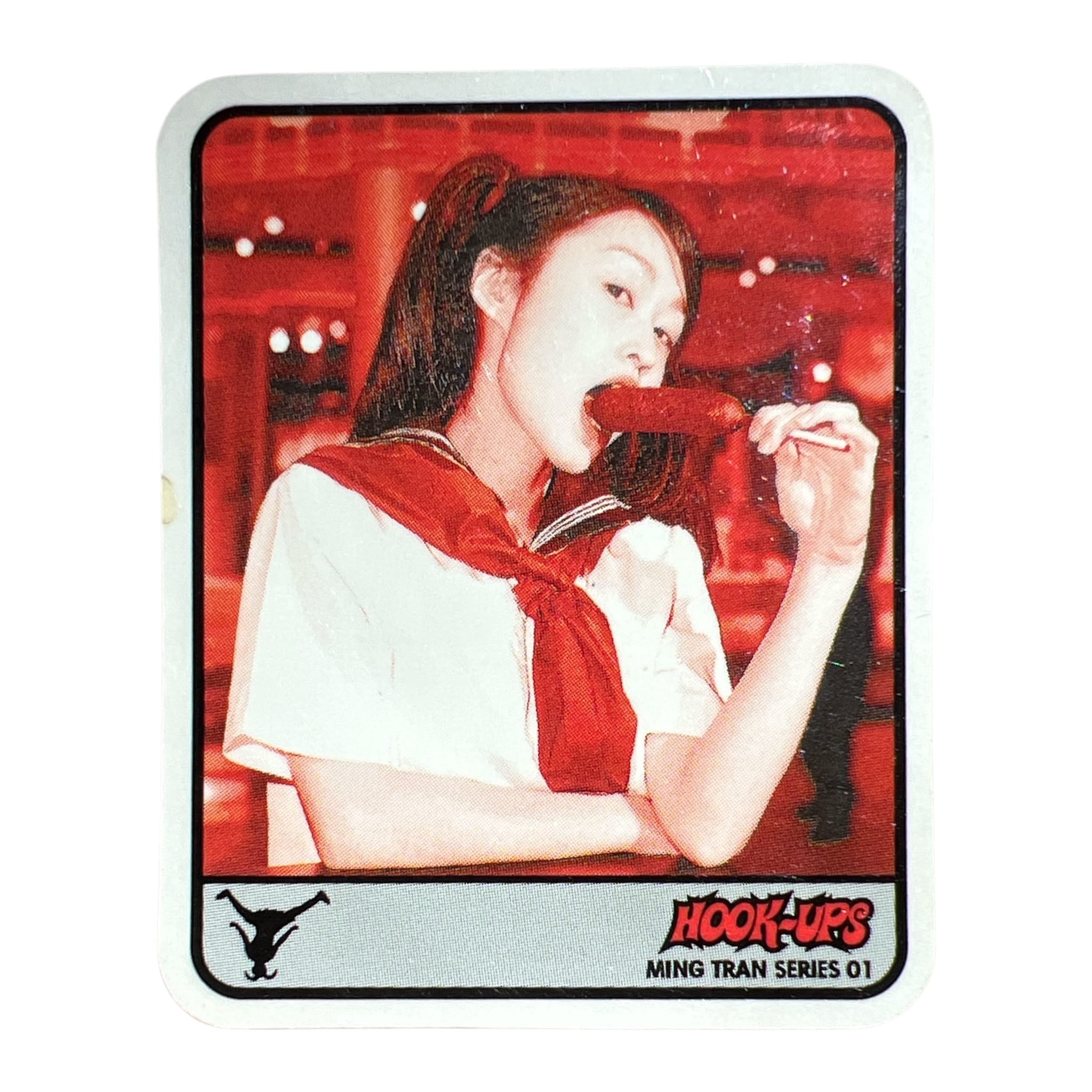 Hook-Ups Hotdog Job Babe Sticker
