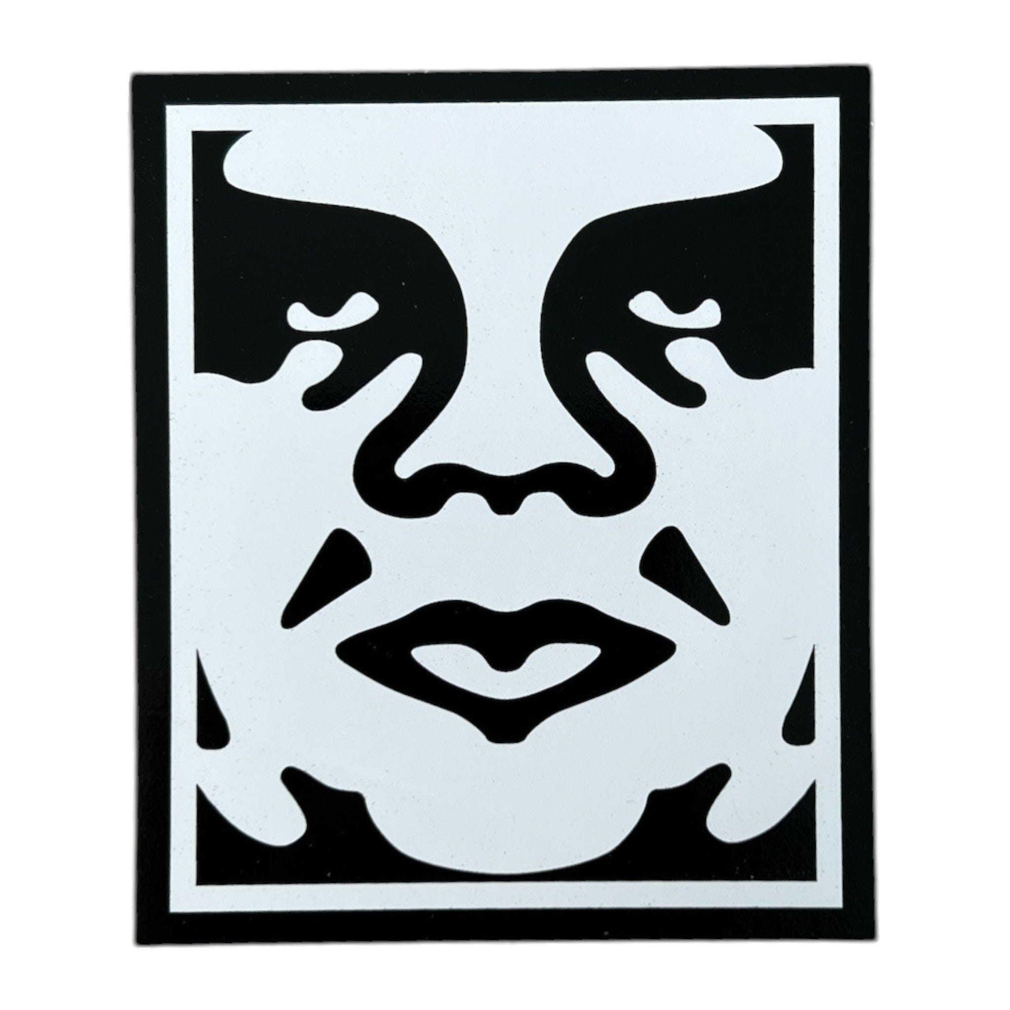 Obey Andre Face Silhouette Sticker