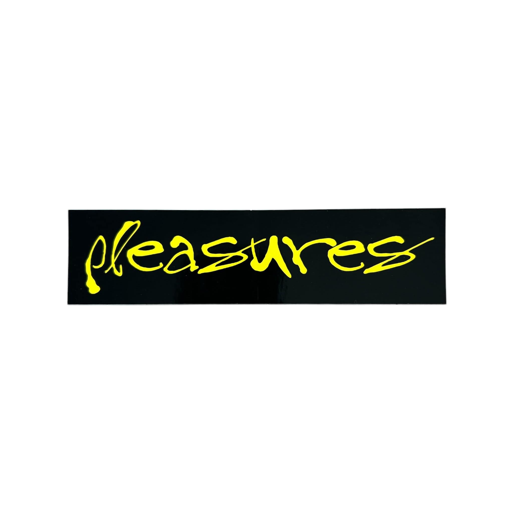 Pleasures Dripped Sticker Black