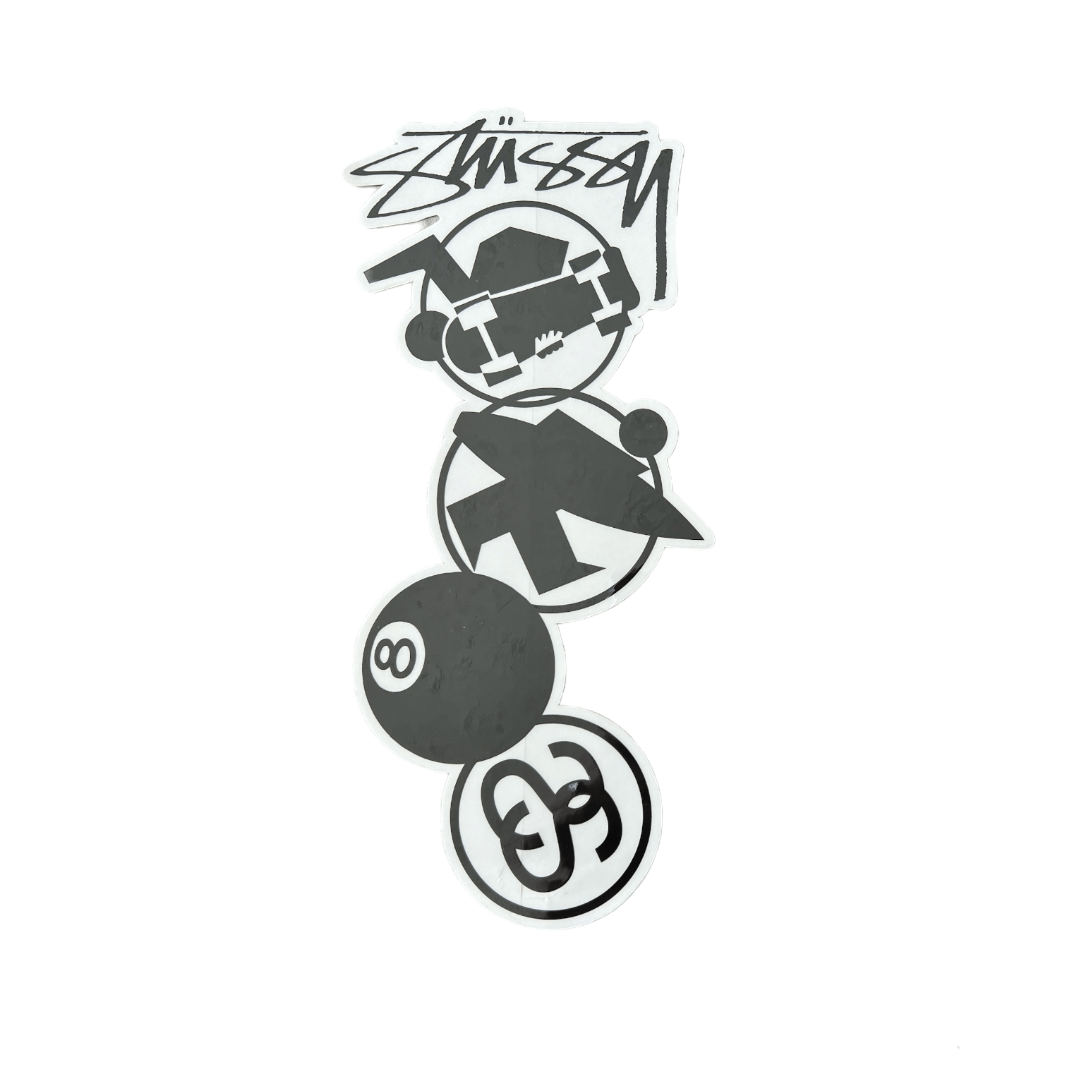 Stüssy Sticker Stack Sticker