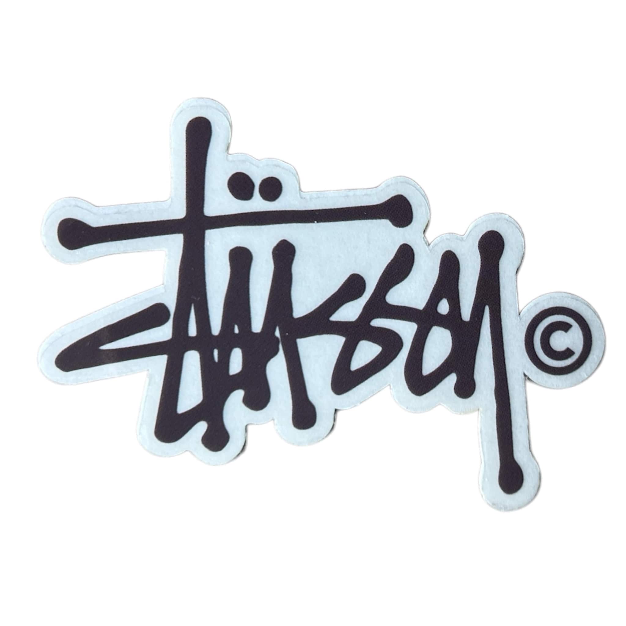Stussy Deep Lavender Medium Script Sticker