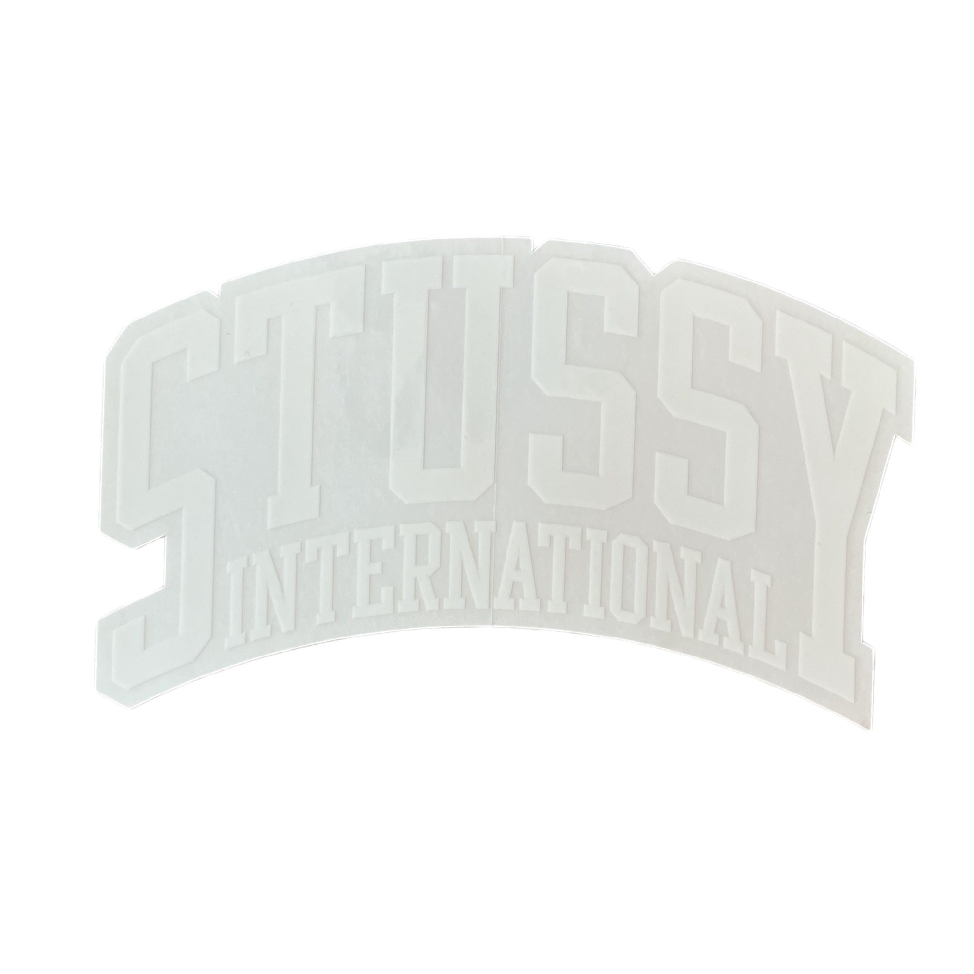 Stussy International Sticker White