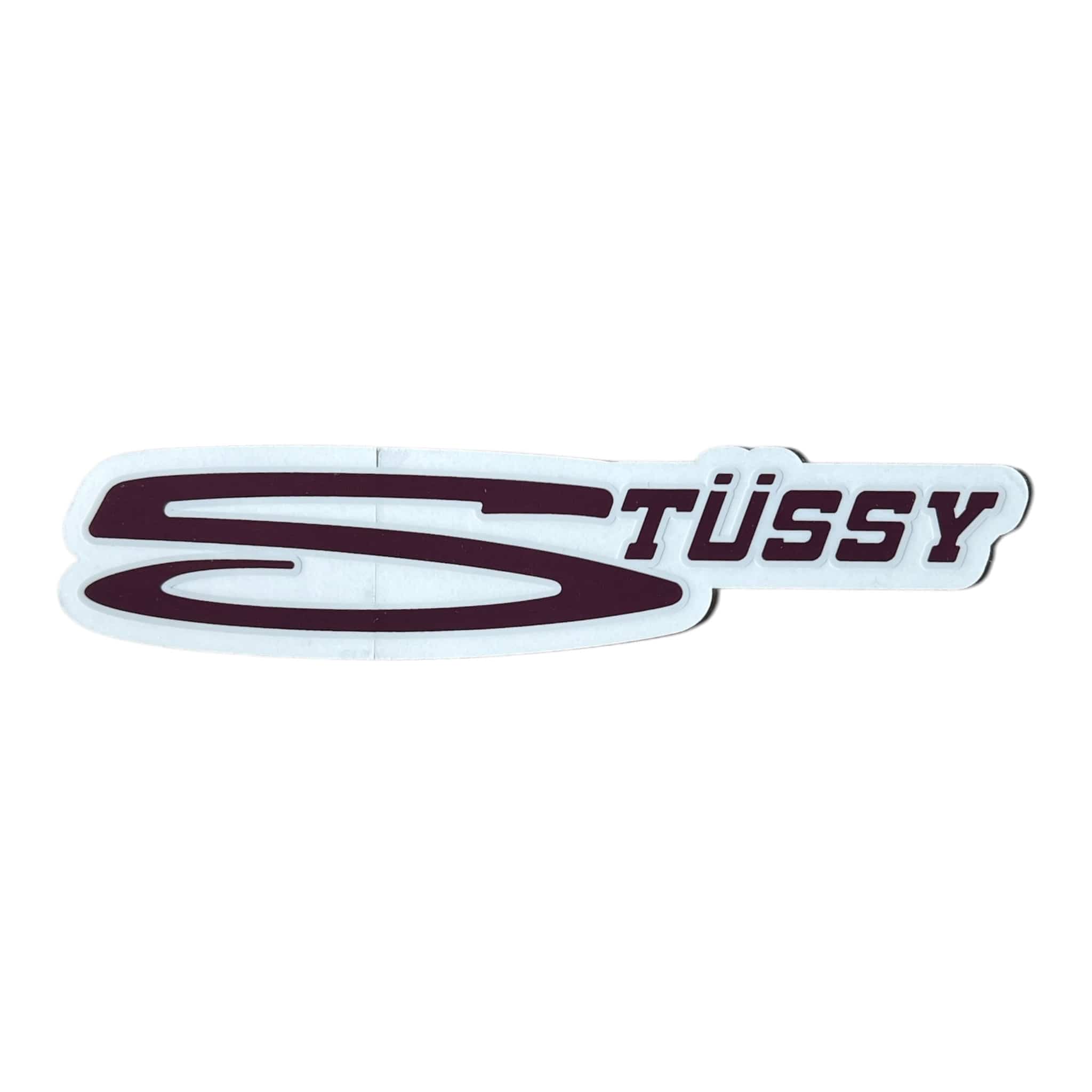 Stussy Stretched S Purple Sticker