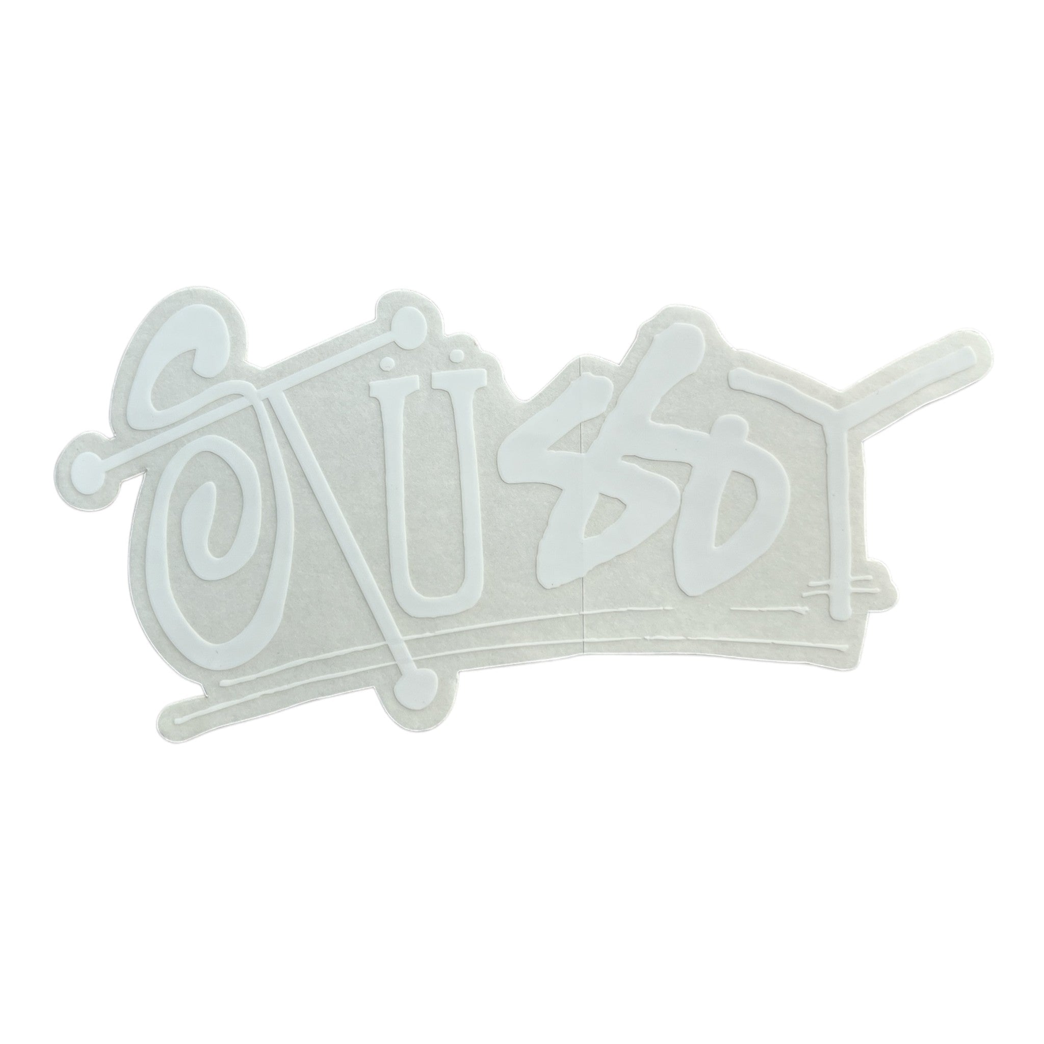 White crown-shaped object with 'Suits' text on a white background