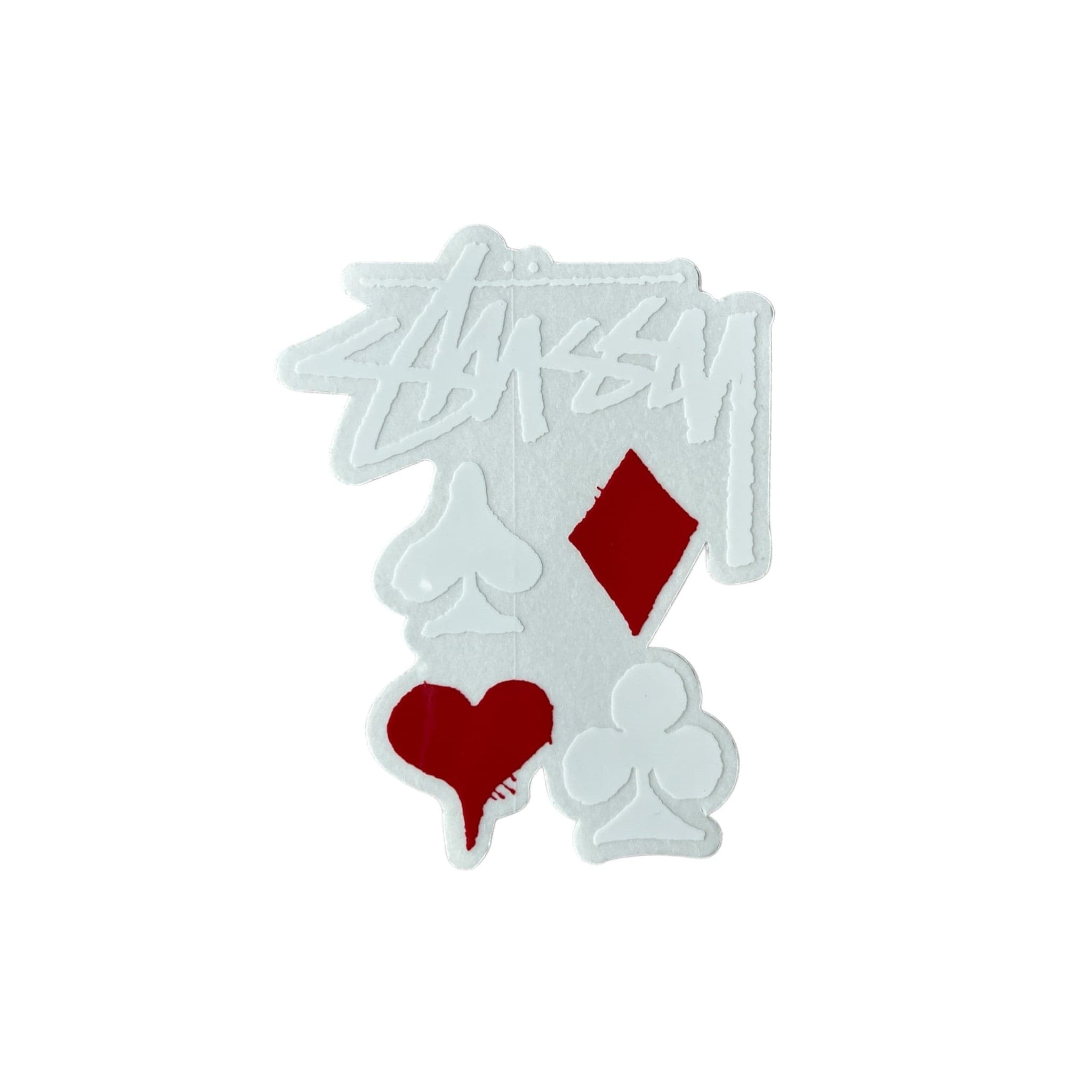 Stussy Suits Sticker White