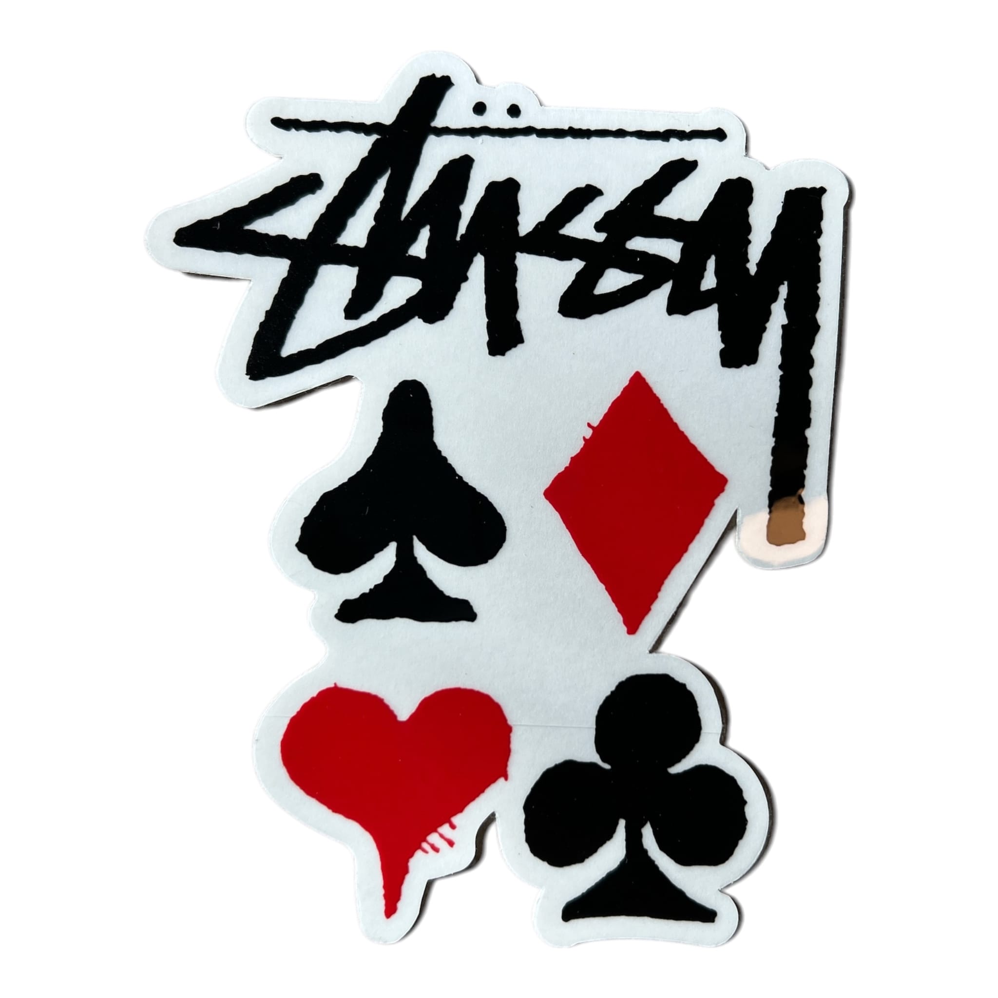 Stussy Suits Black Sticker