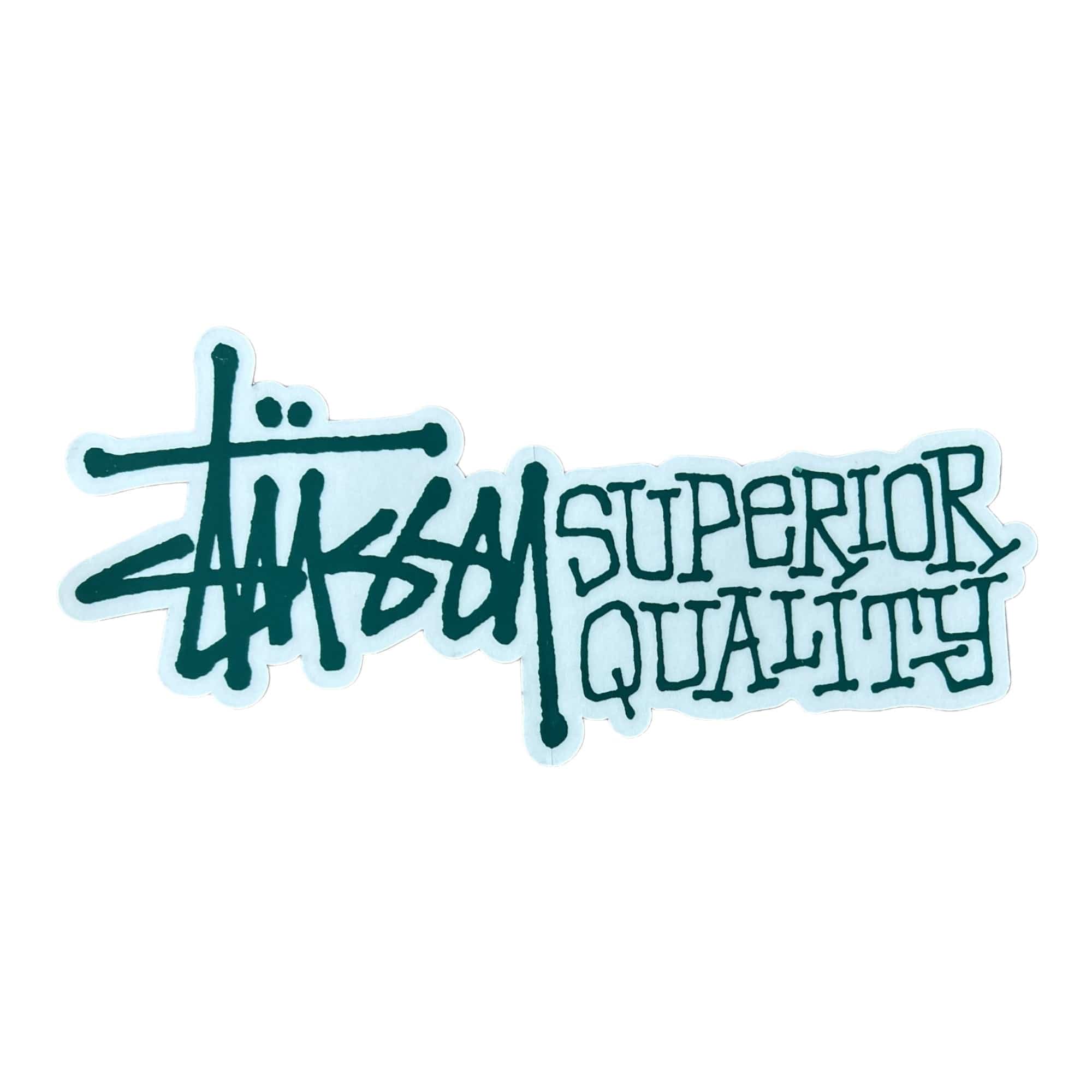 Stussy Superior Quality Sticker Green