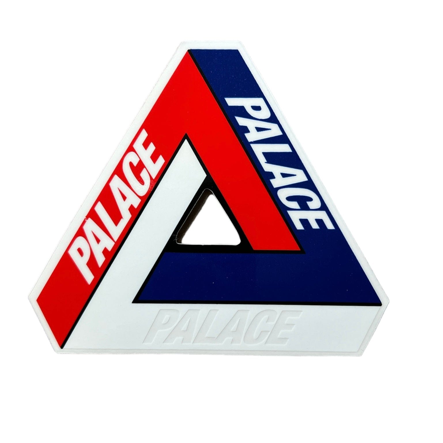 Palace Tri-Ferg Blue/Red/White Sticker