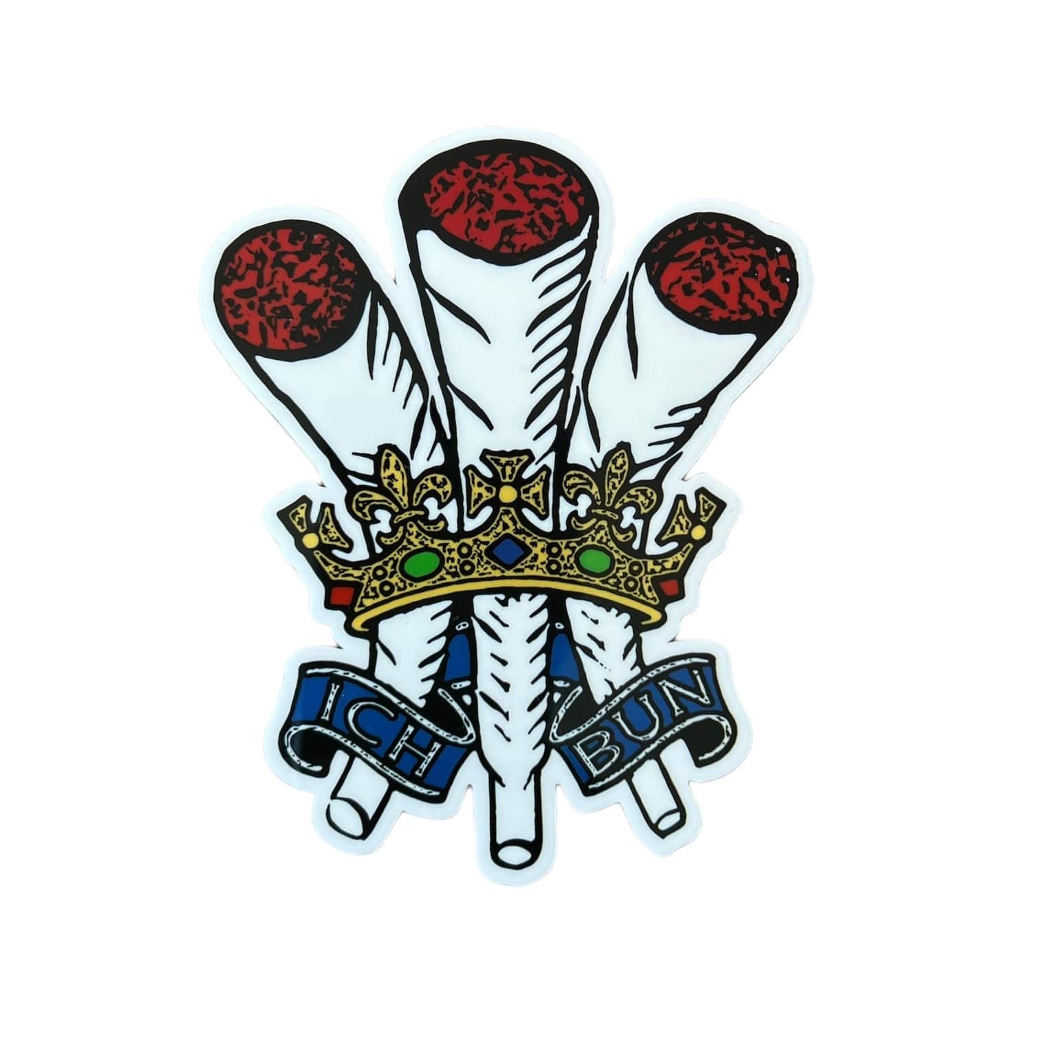 Palace Ich Bun Sticker
