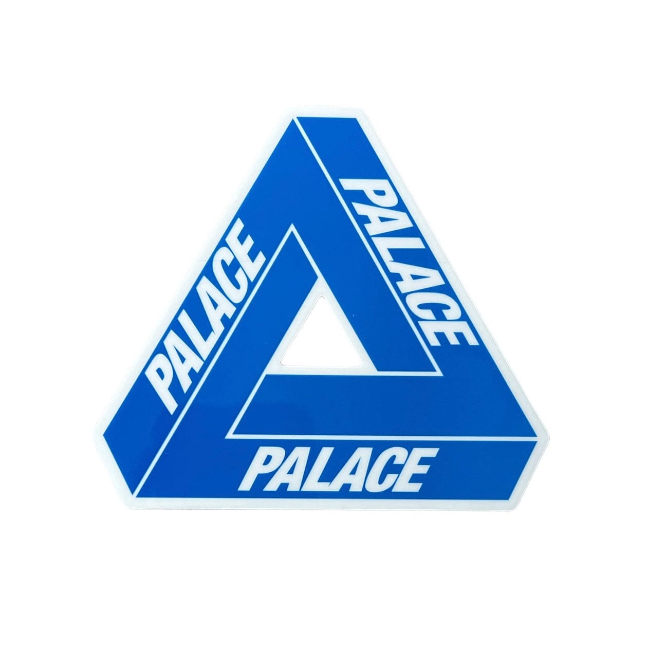 Palace Blue Tri-Ferg Sticker
