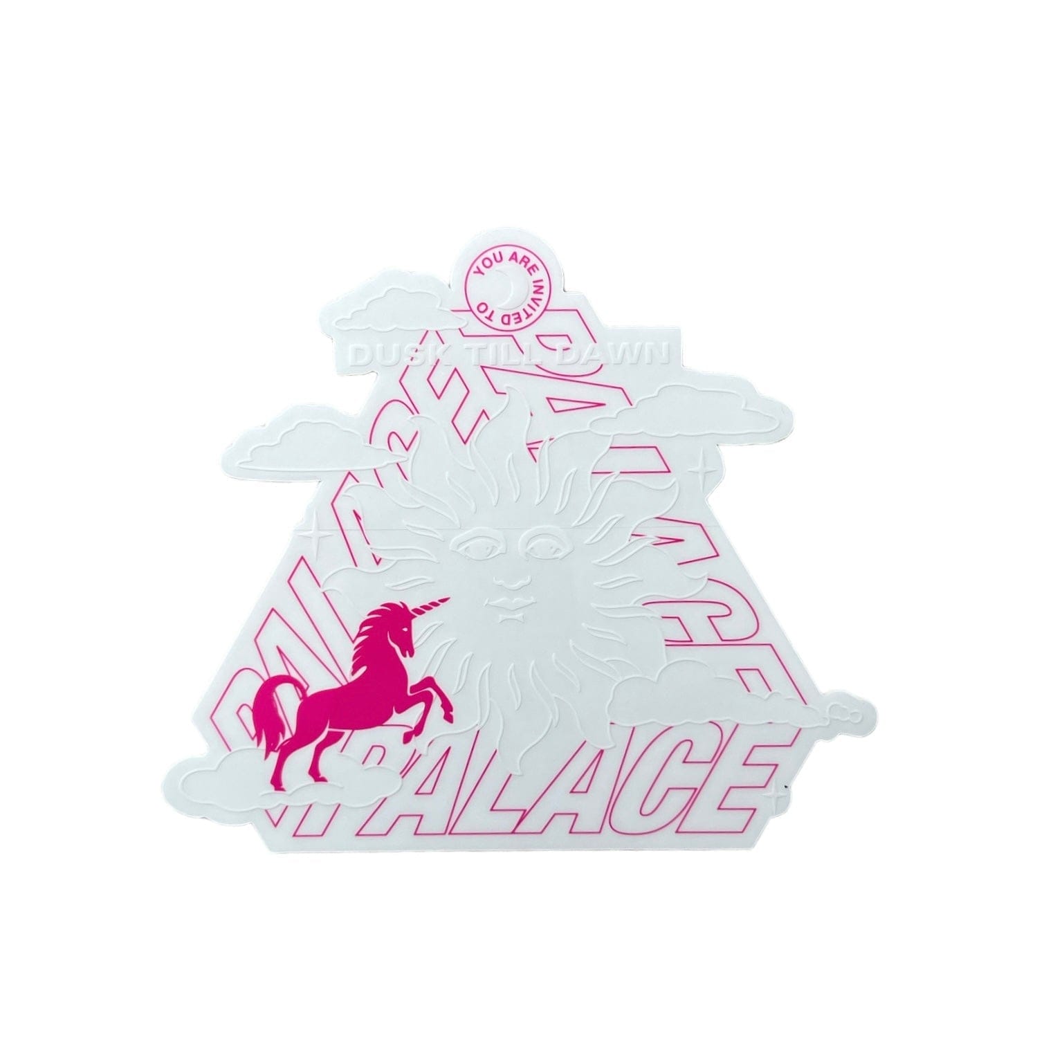Palace You Are Invited To Tri-Ferg Sticker