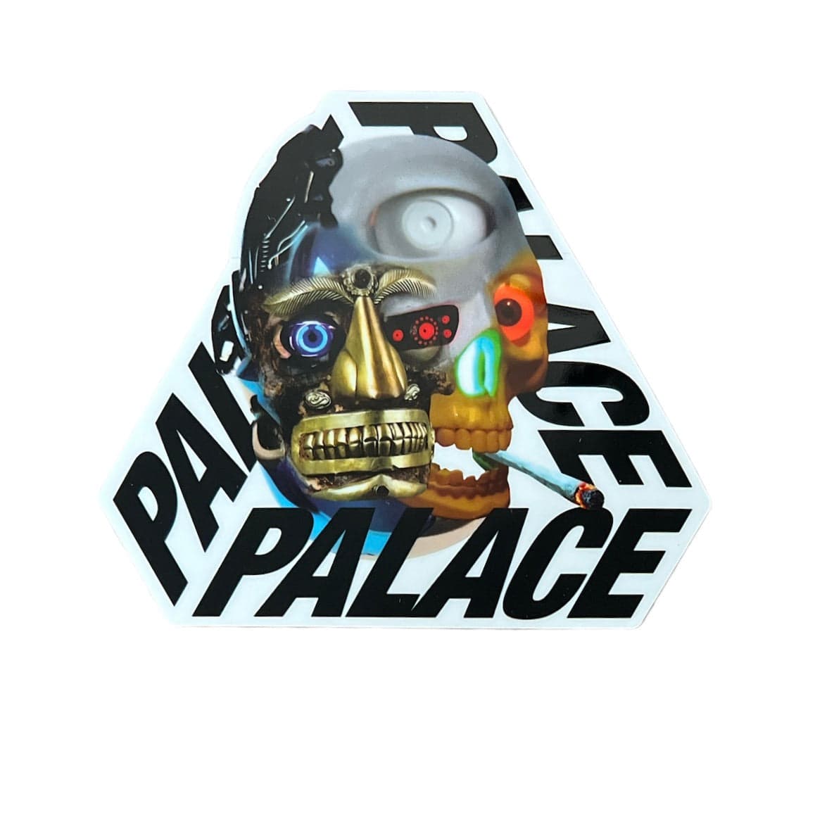Palace Tri-Cyborg Sticker