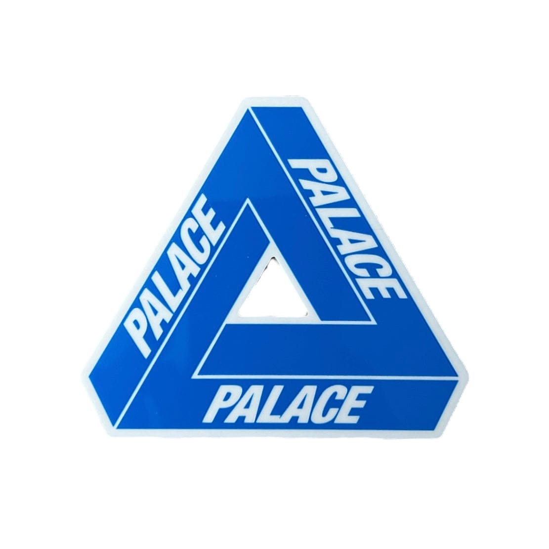 Palace Cereleum Blue Tri-Ferg Sticker