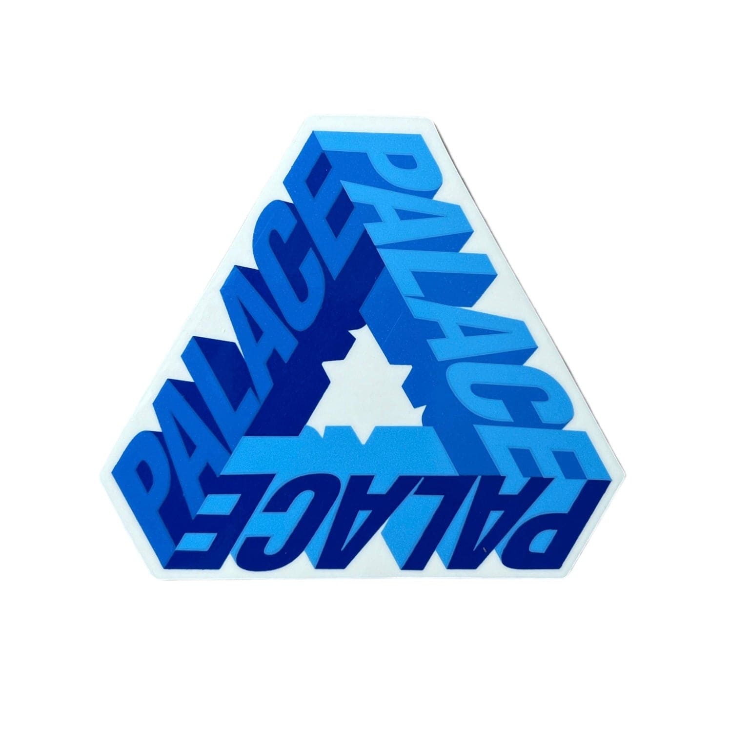 Palace P-3D Tri-Ferg Light Blue/Blue Sticker