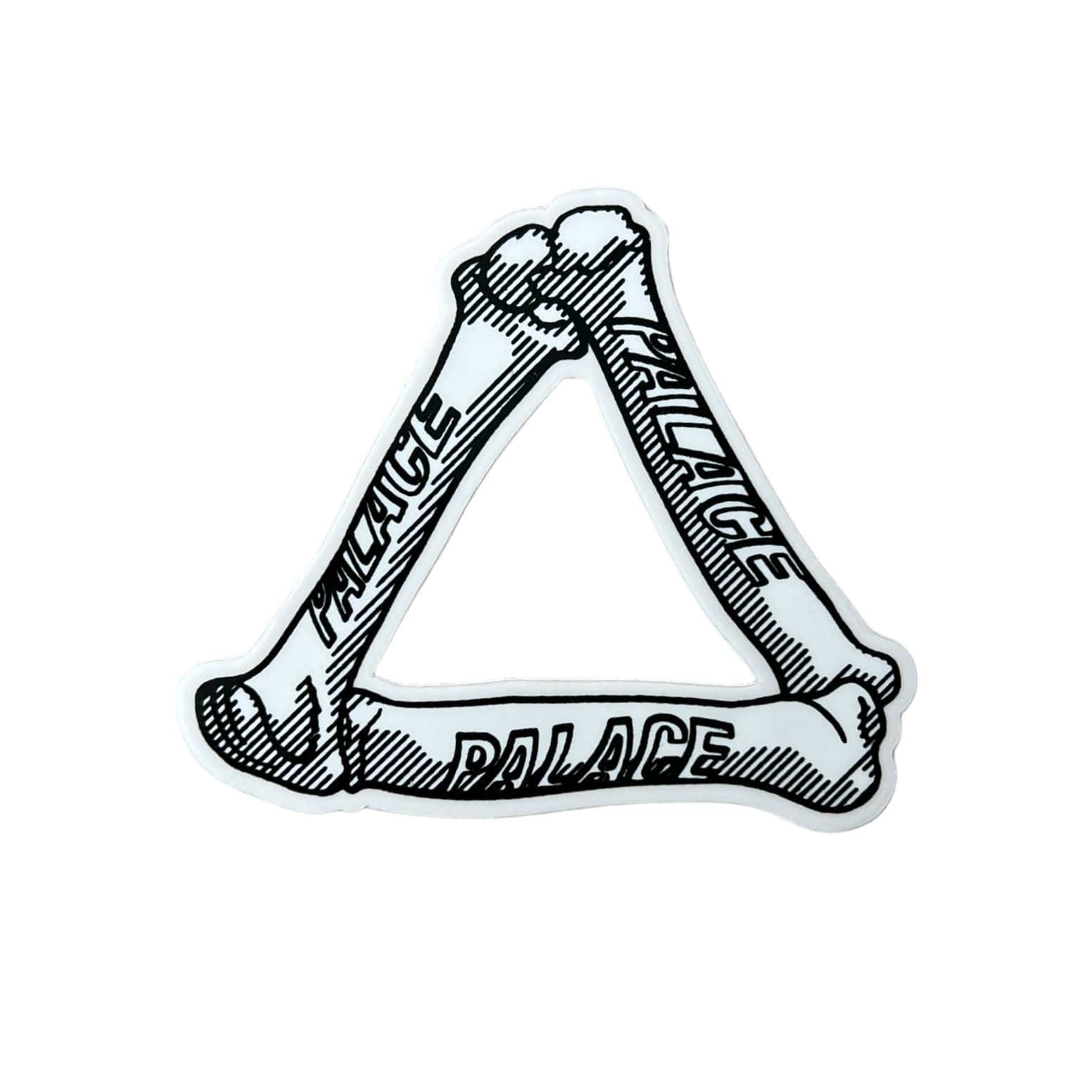 Palace Bones Tri-Ferg Sticker
