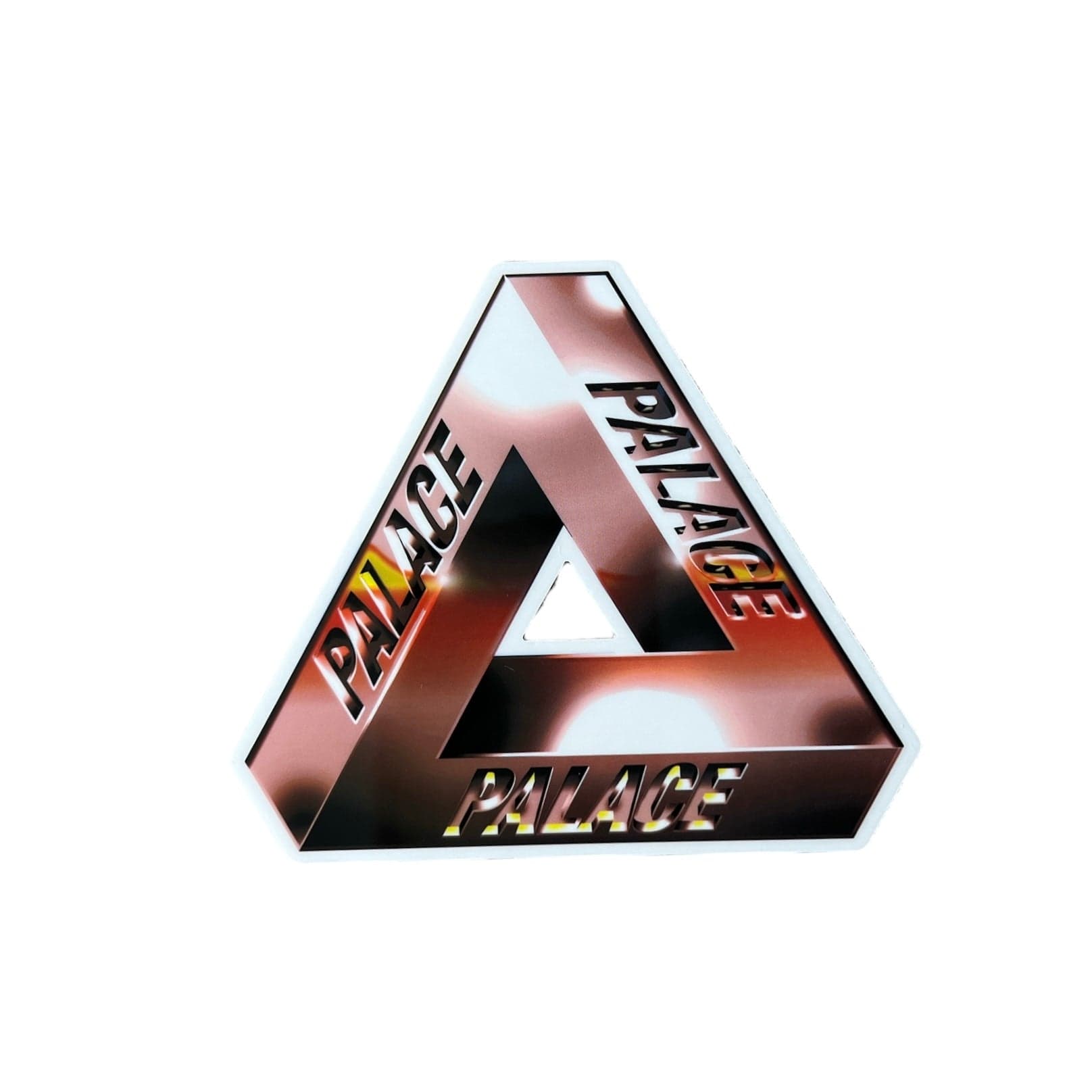 Palace Chrome Tri-Ferg Sticker