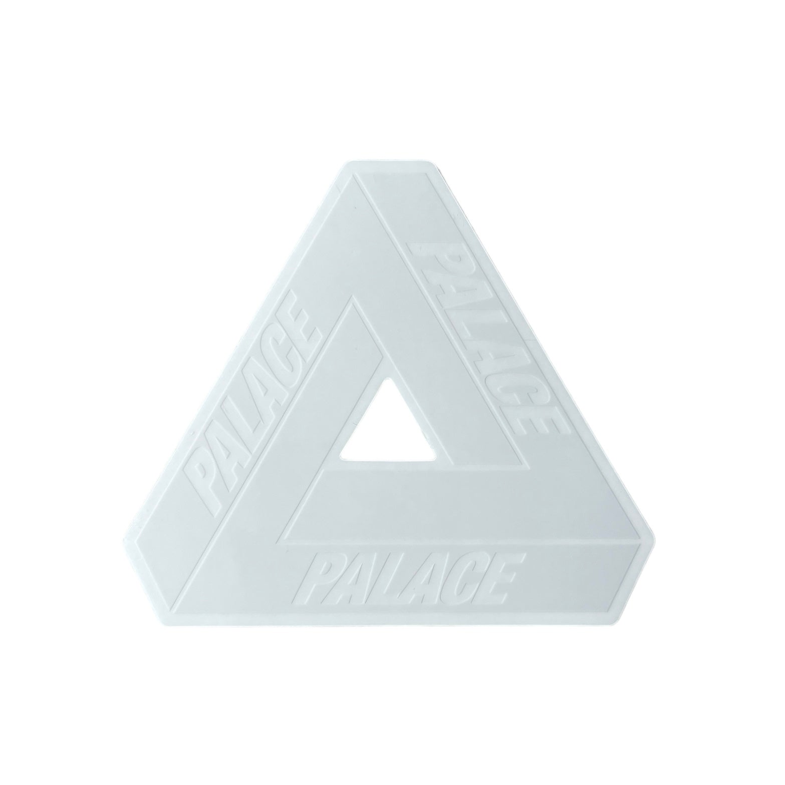 Palace Light Grey Tri-Ferg Sticker
