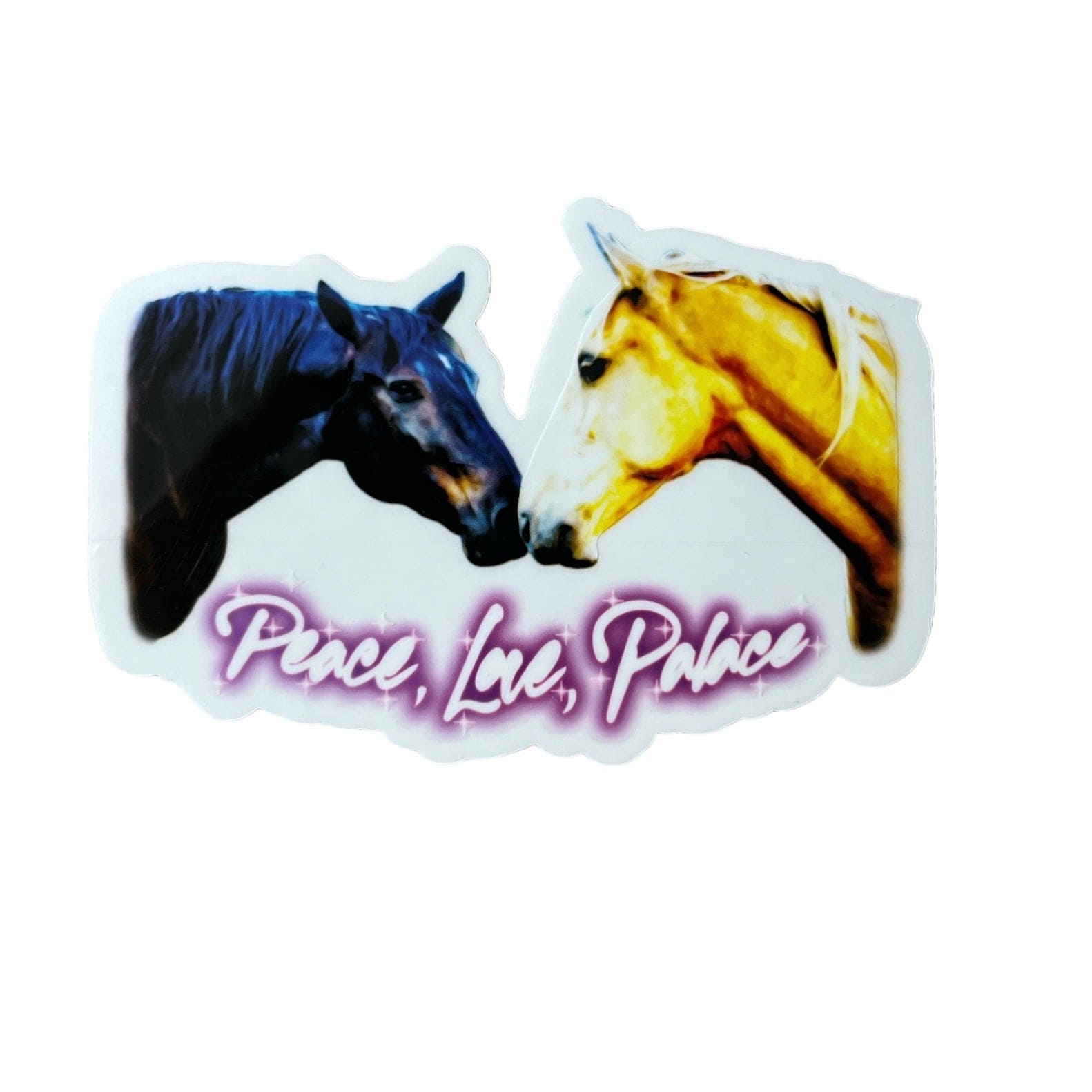 Palace Peace, Love, Palace Horses Sticker