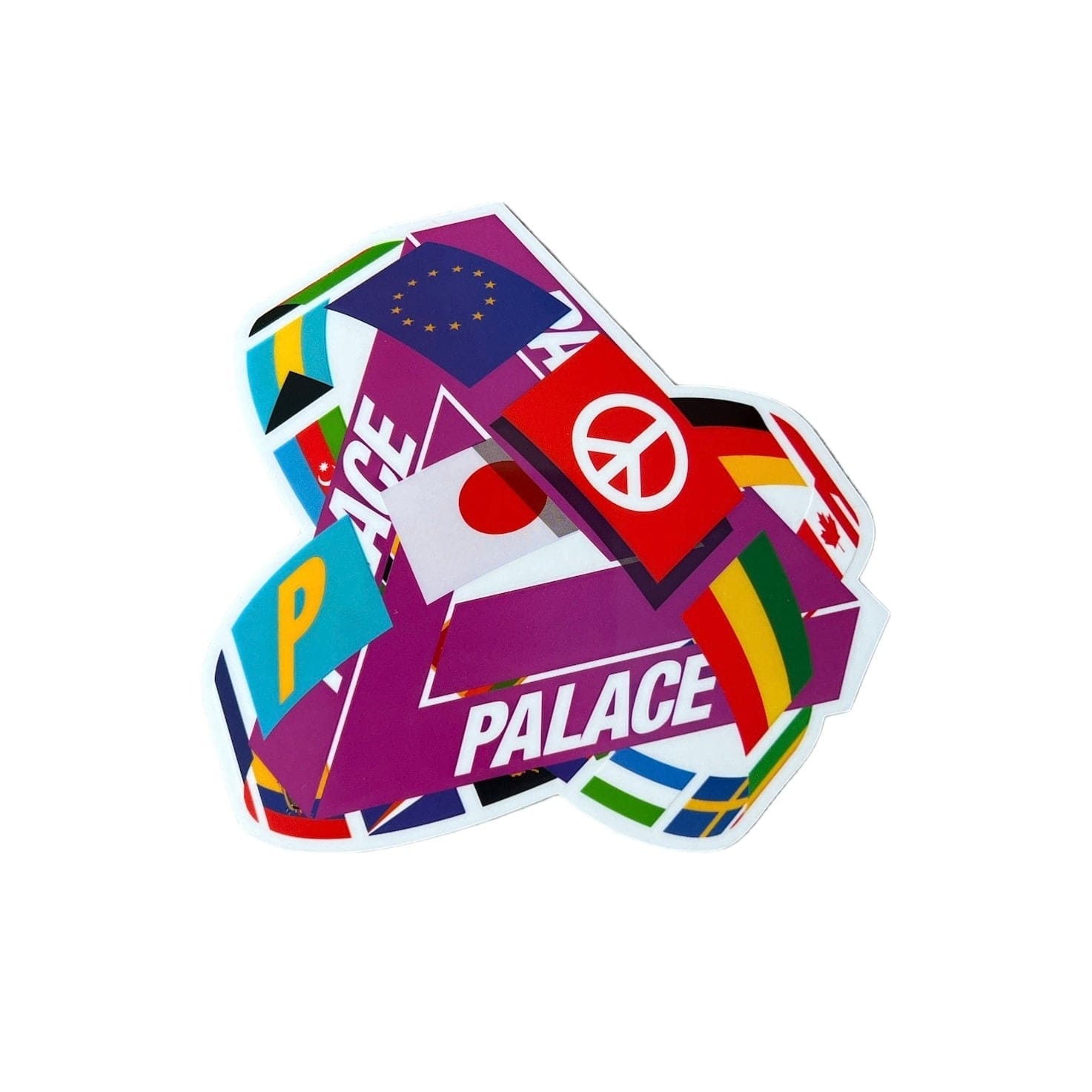 Palace Tri-Flag Tri-Ferg Sticker