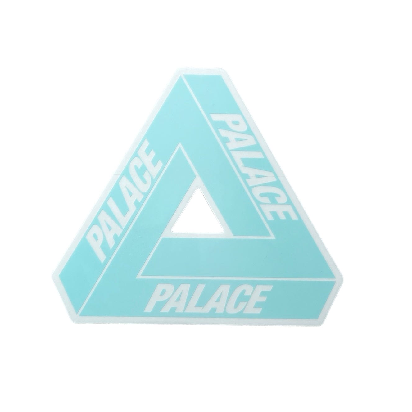 Palace Powder Blue Tri-Ferg Sticker