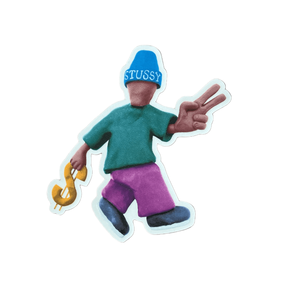 Stussy Peace and Prosperity Sticker