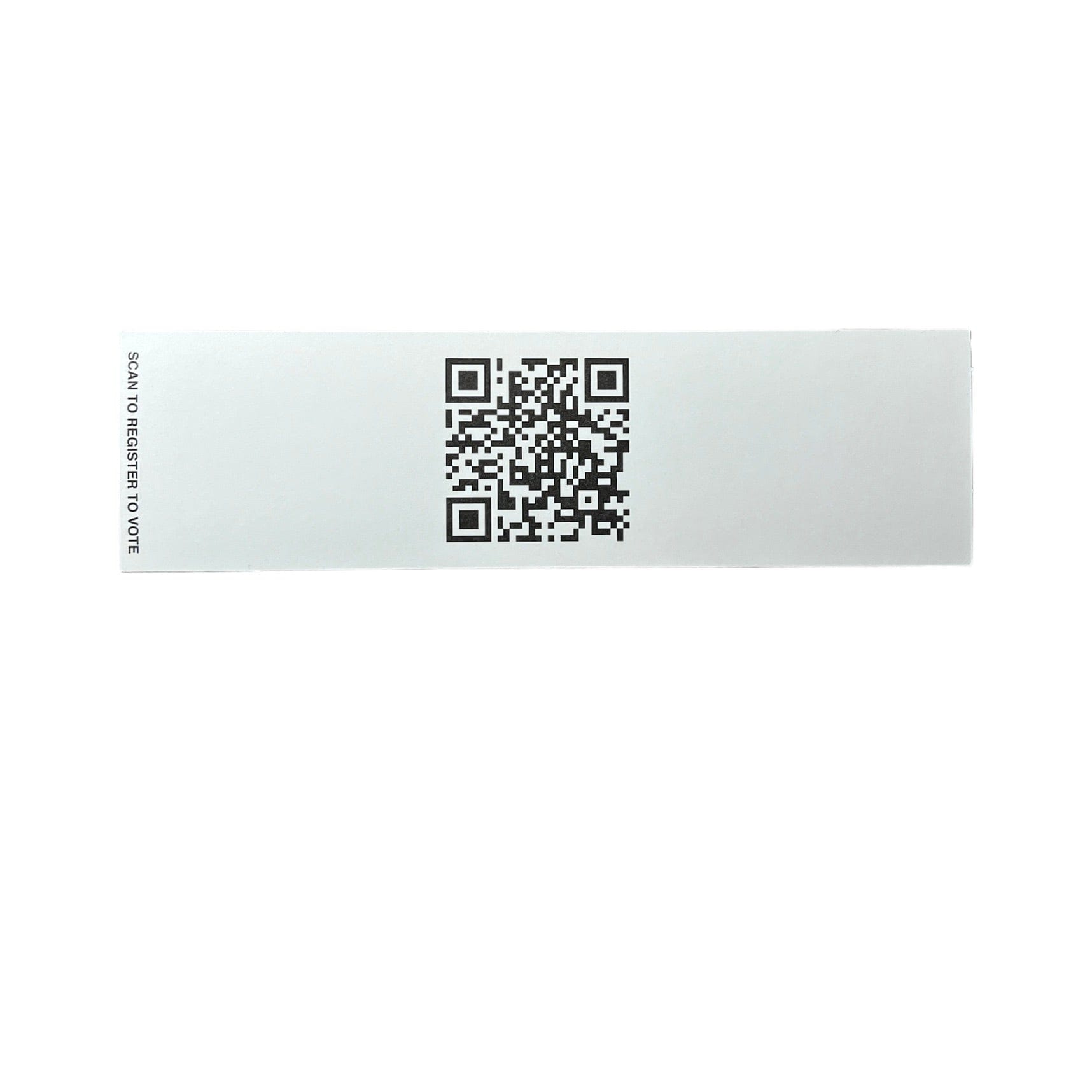 Supreme Register To Vote QR Code Box Logo Sticker