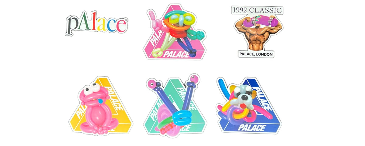 Palace Skateboards Stickers Summer 2023