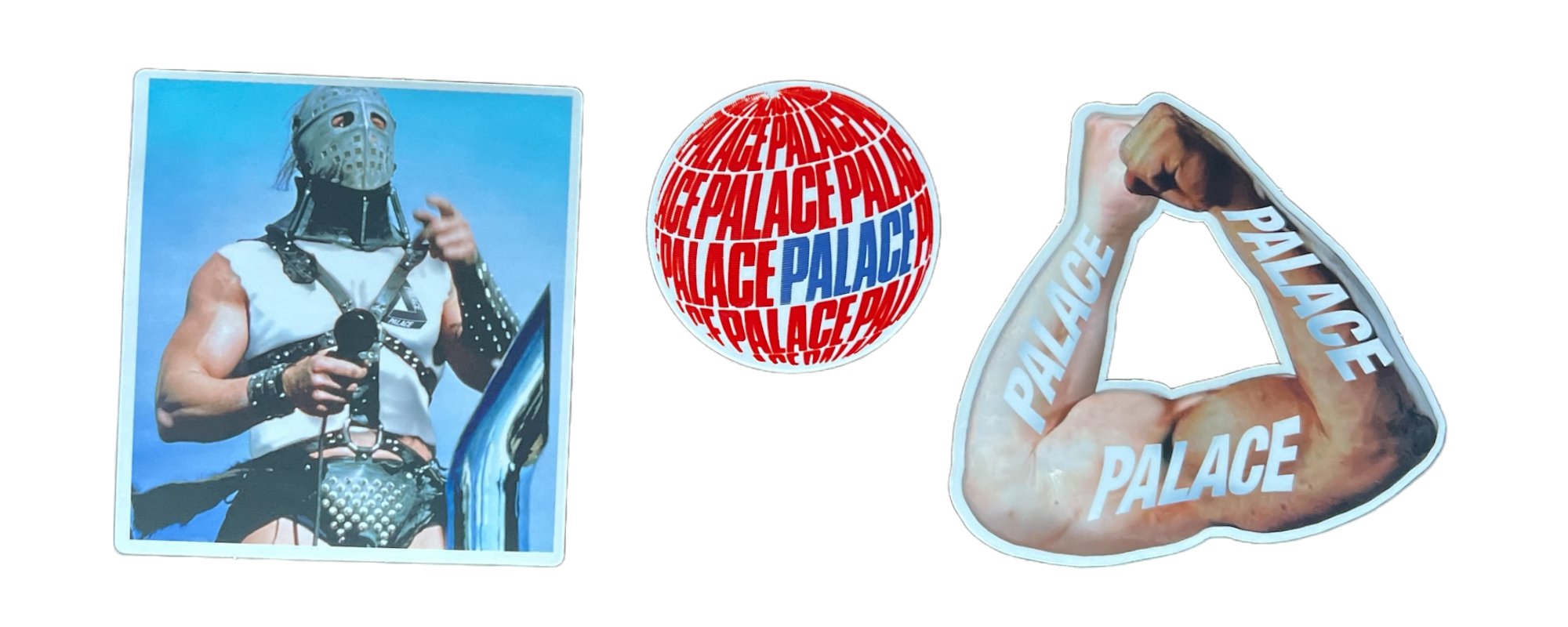 Palace Stickers from the sticker pack released in the Ultimo Holiday collection of 2019.