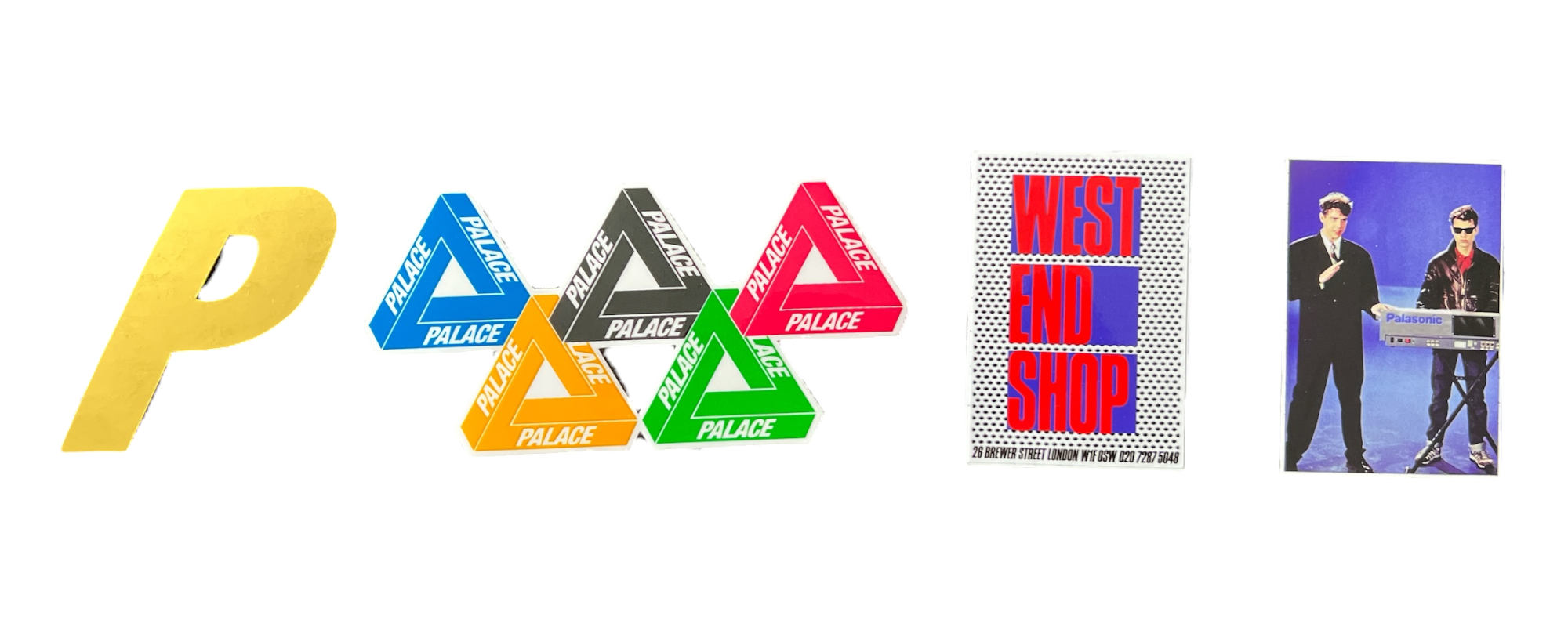 Palace Skateboards Stickers Winter 2015