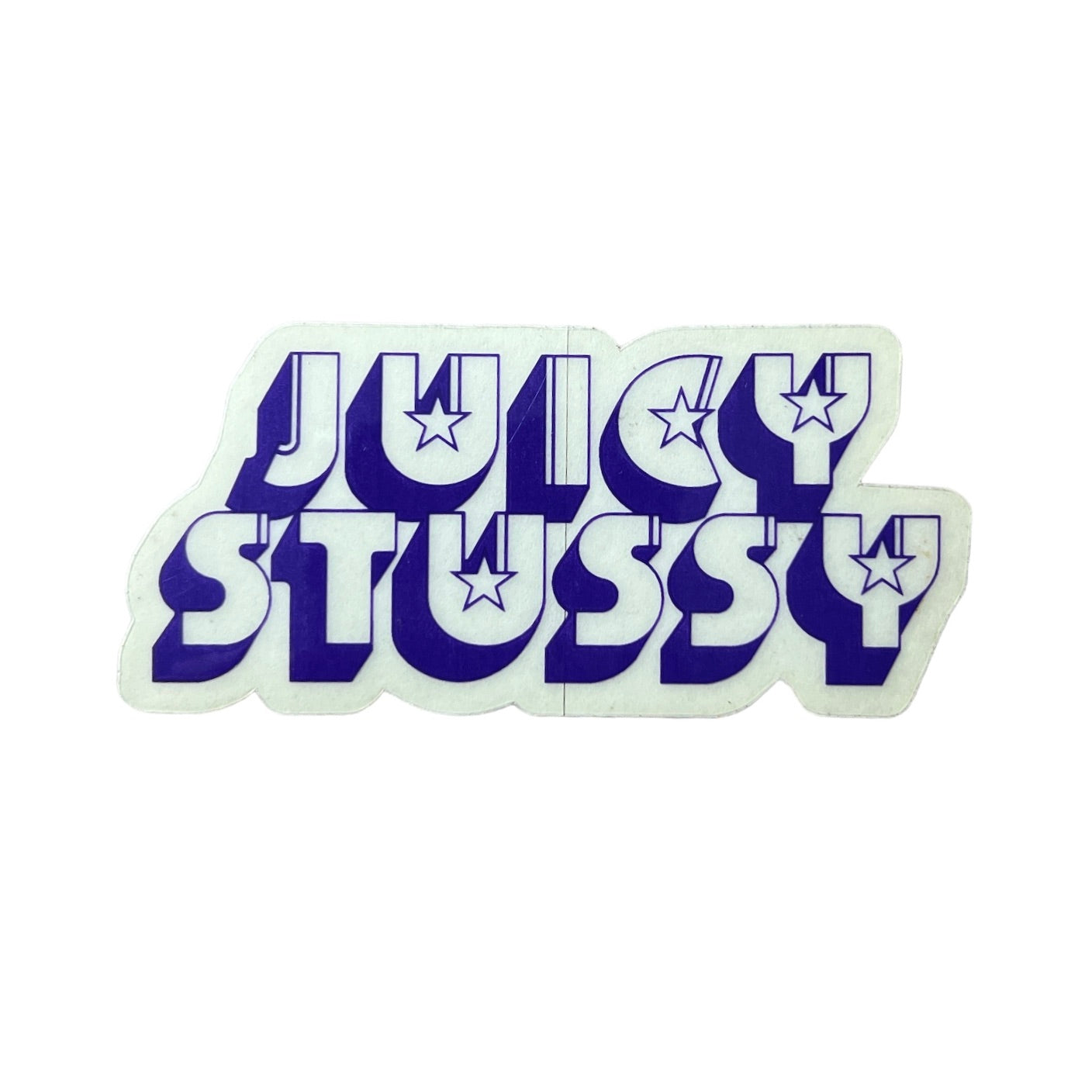 Stussy Juicy Stussy Stickers