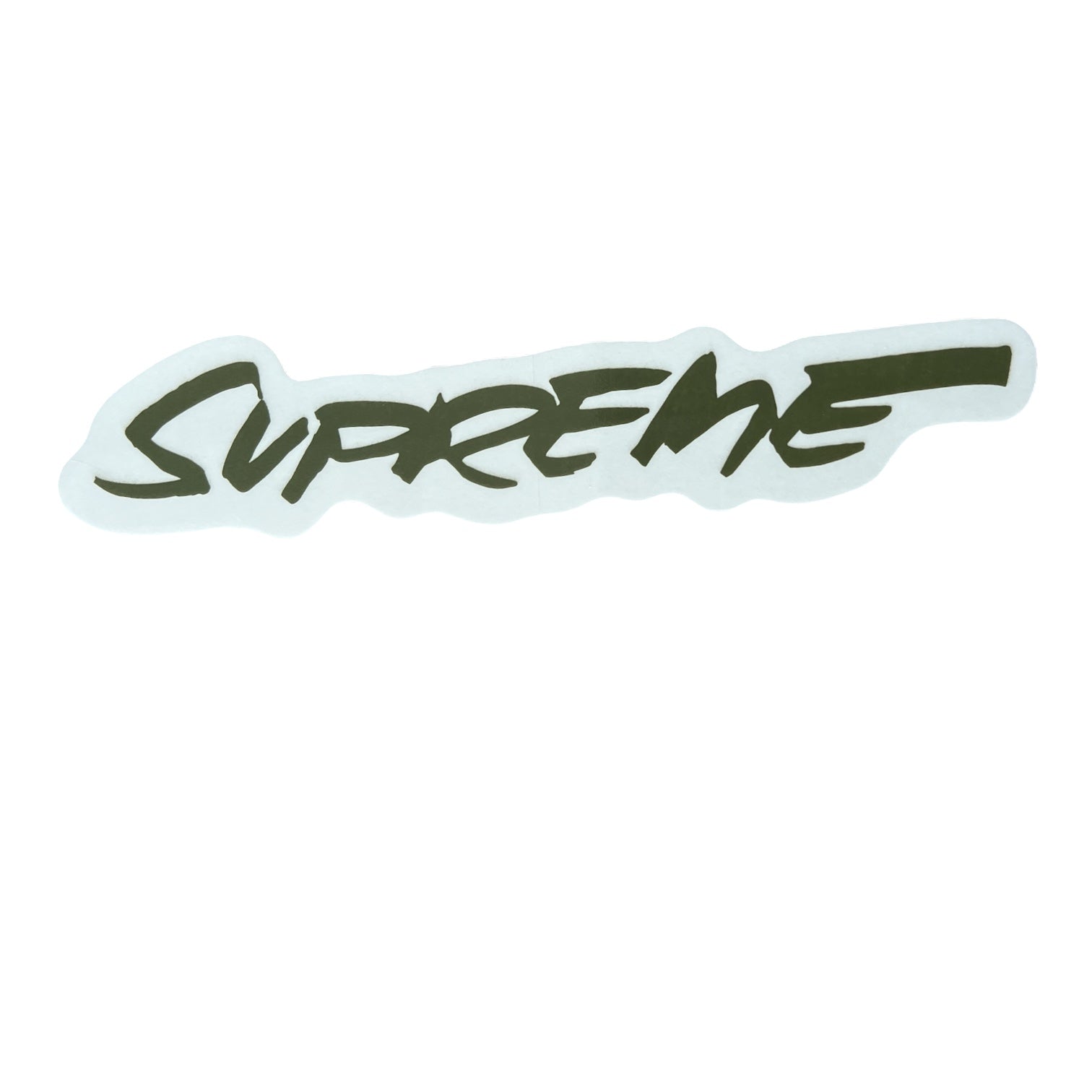 Supreme Futura Sticker Olive SS24