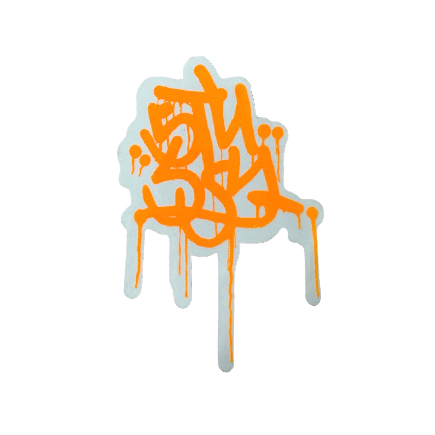 Stussy Grafitti Drips "Spray Can" Stickers