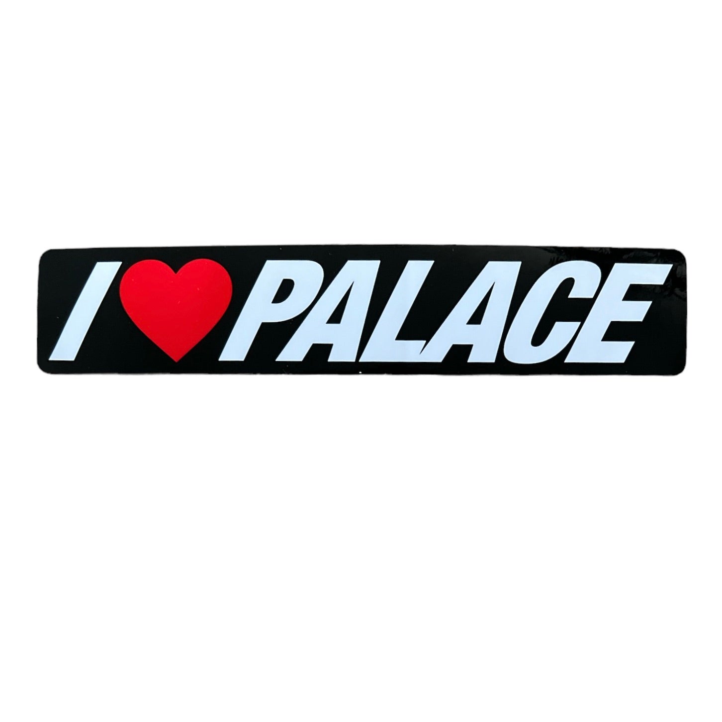 Palace Skateboards I Love Palace Sticker Black Spring 2024