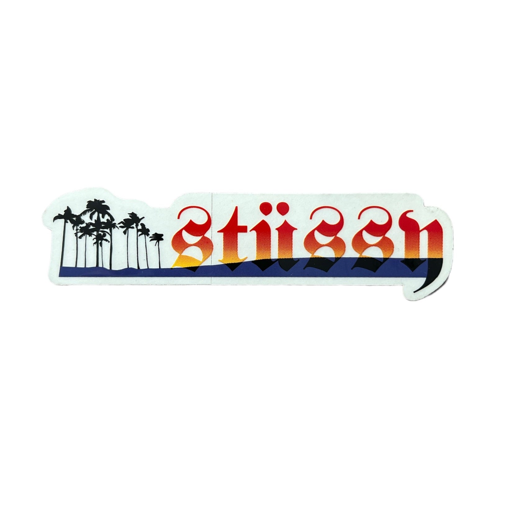 Stussy Tropical Palms Sticker