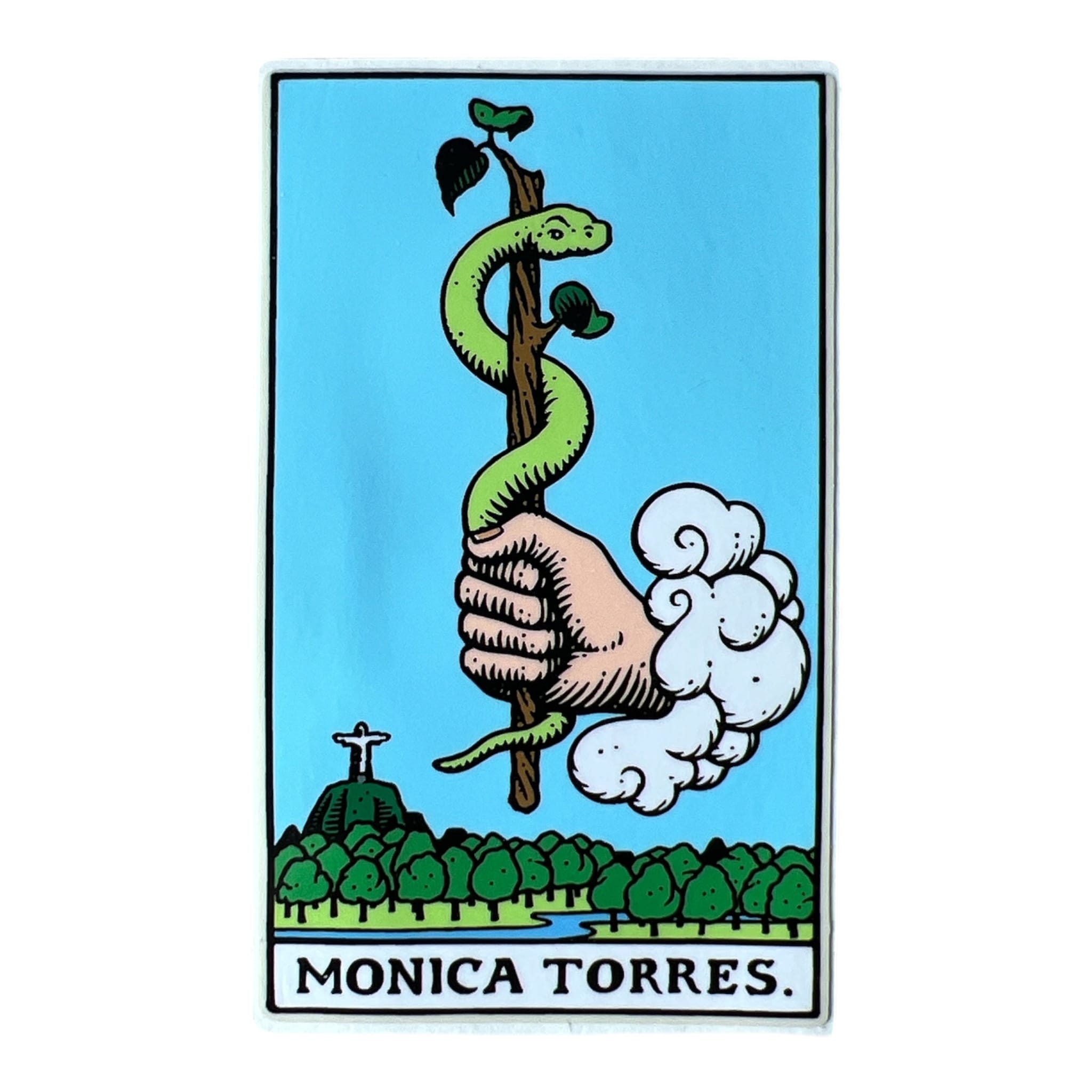 Strangelove Skateboards Monica Torres Sticker