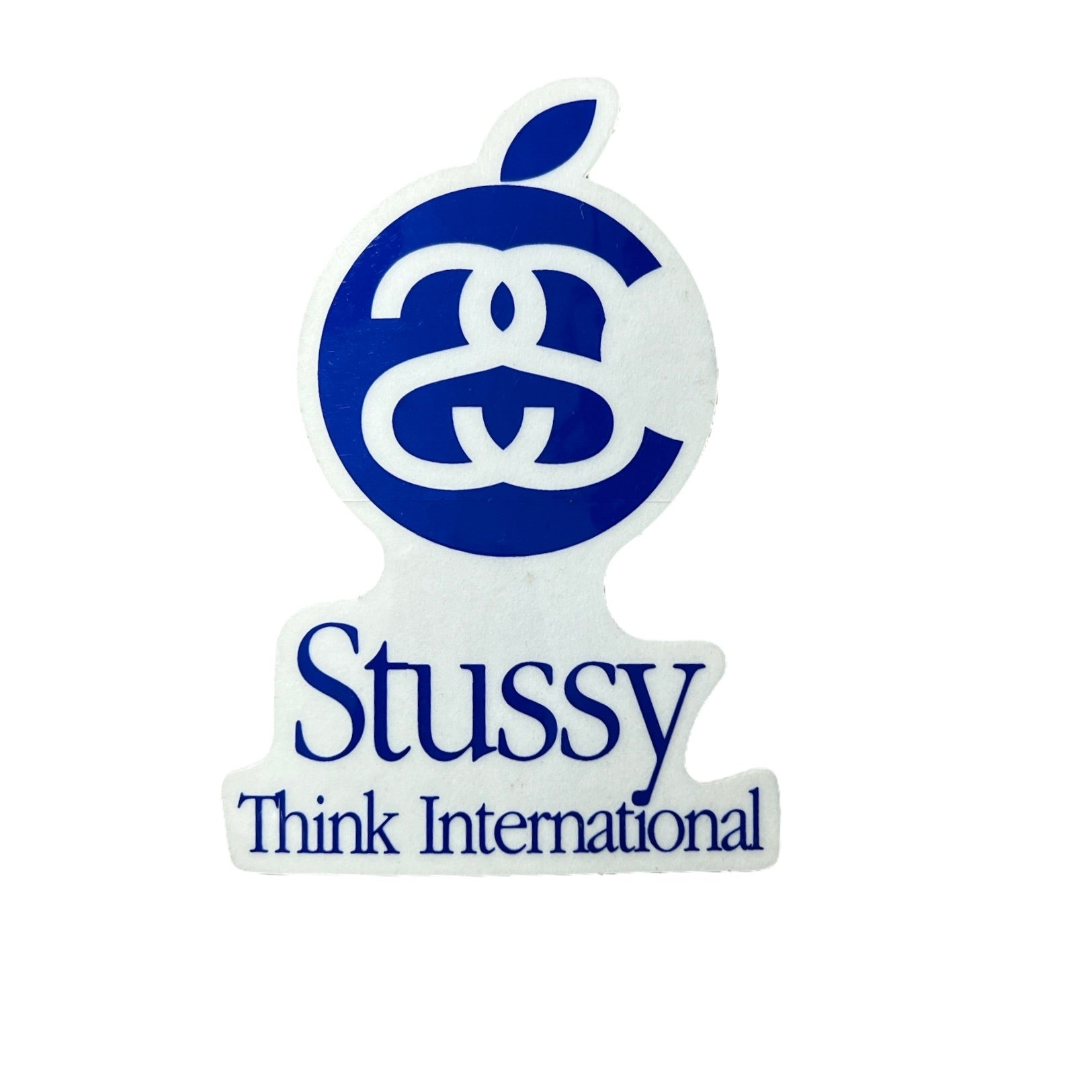 Stussy Think Differently Sticker Blue