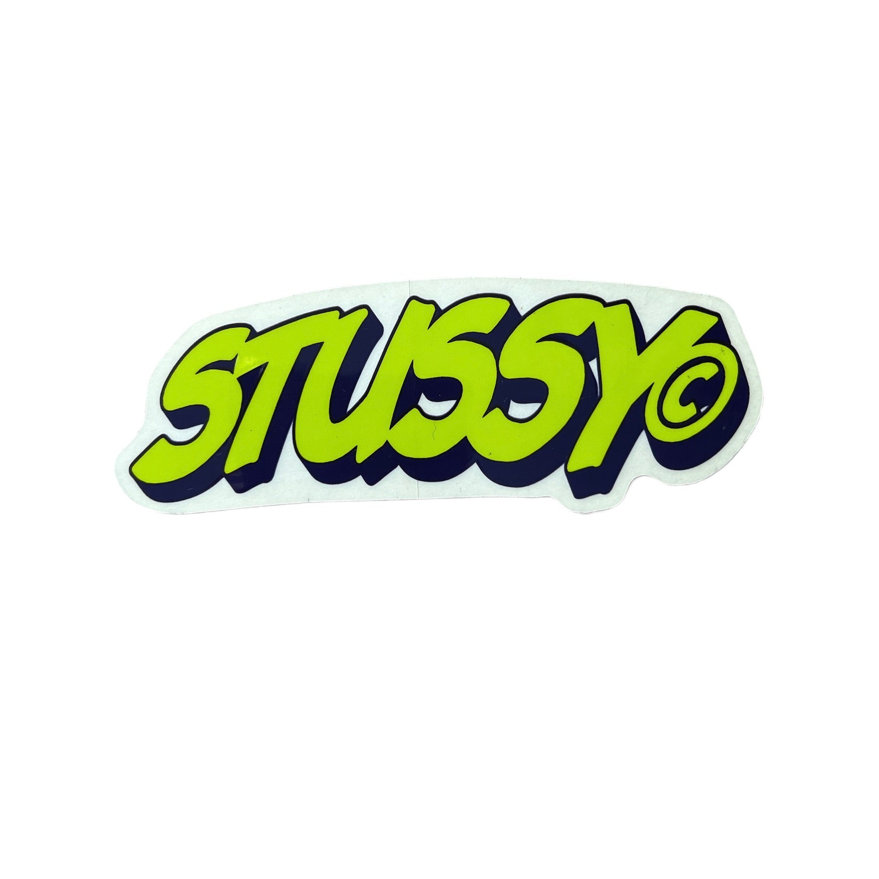 Stussy Block Script Stickers