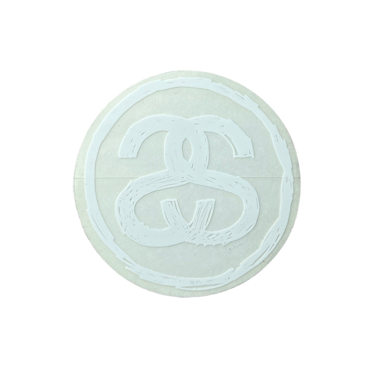 Stussy Handdrawn Circle Logo Stickers