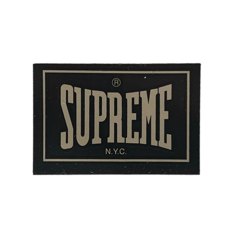 Supreme Everlast Logo Sticker Black/Brown 1999